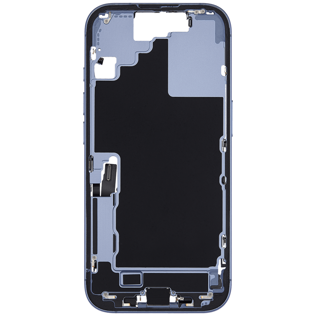 Original Apple-Ausbau B gebraucht – iPhone 17 US Version Rahmen Mist Blau