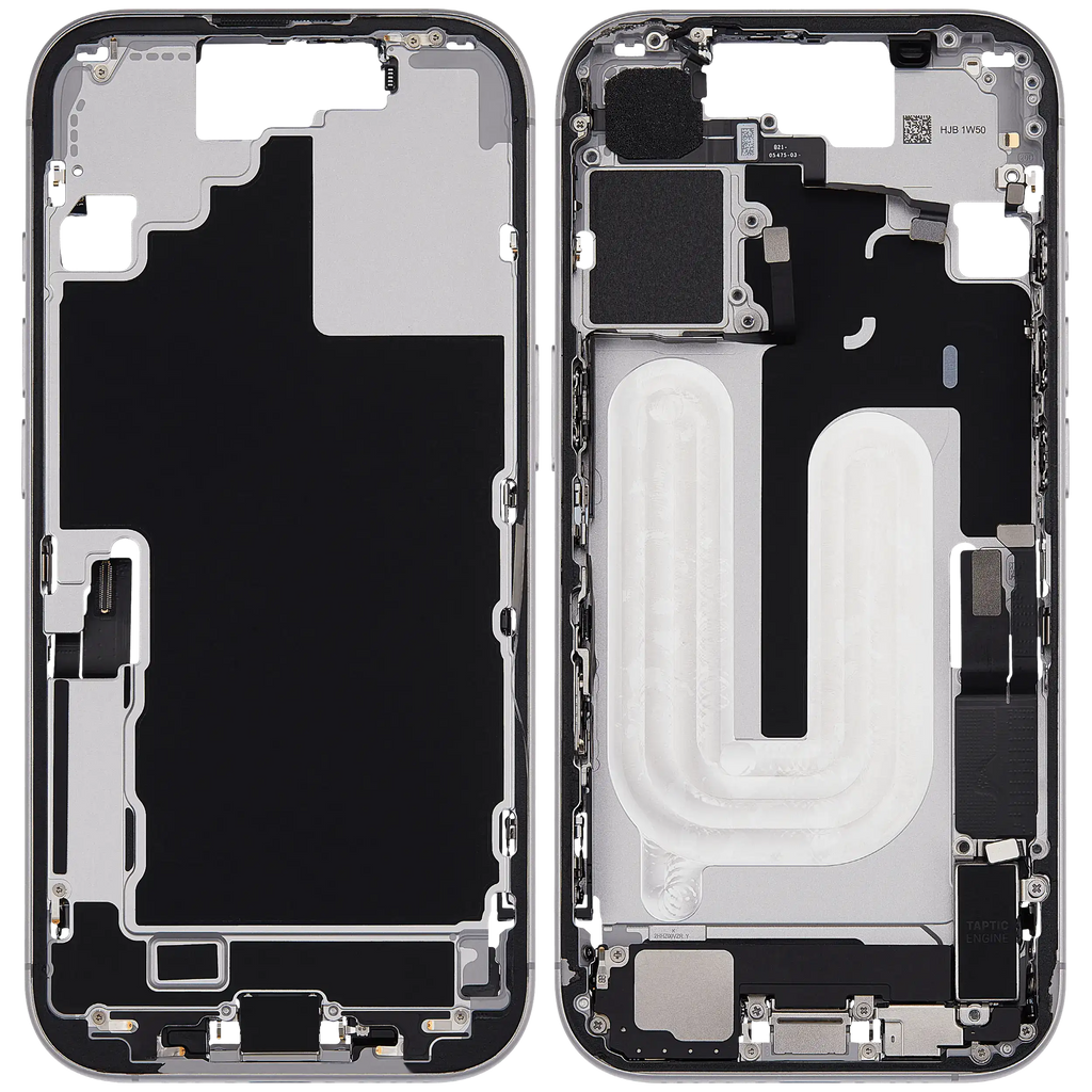 Original Apple-Ausbau B gebraucht – iPhone 17 US Version Rahmen Weiß