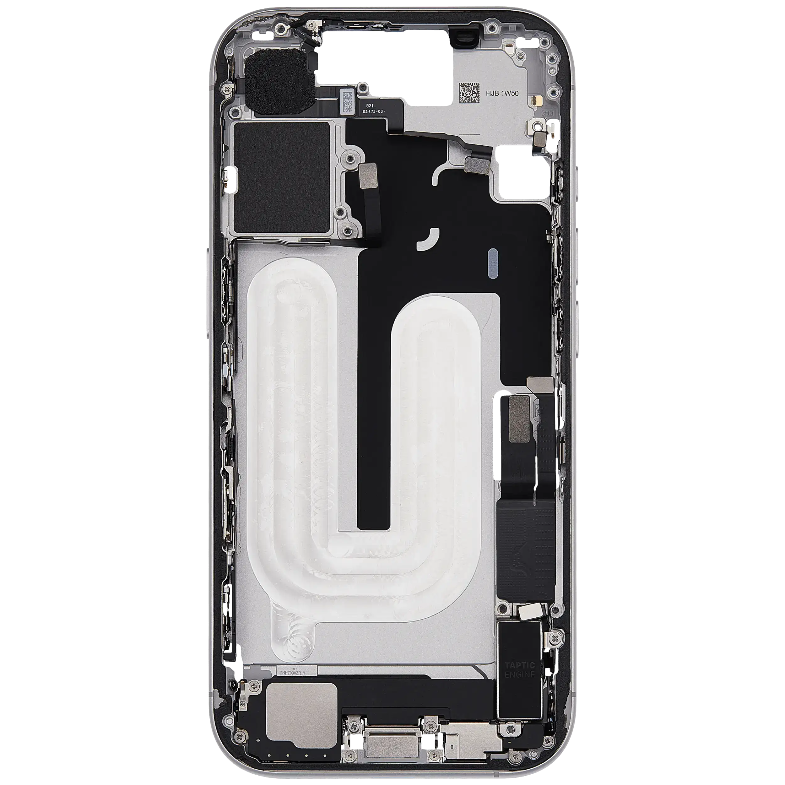 Original Apple-Ausbau B gebraucht – iPhone 17 US Version Rahmen Weiß
