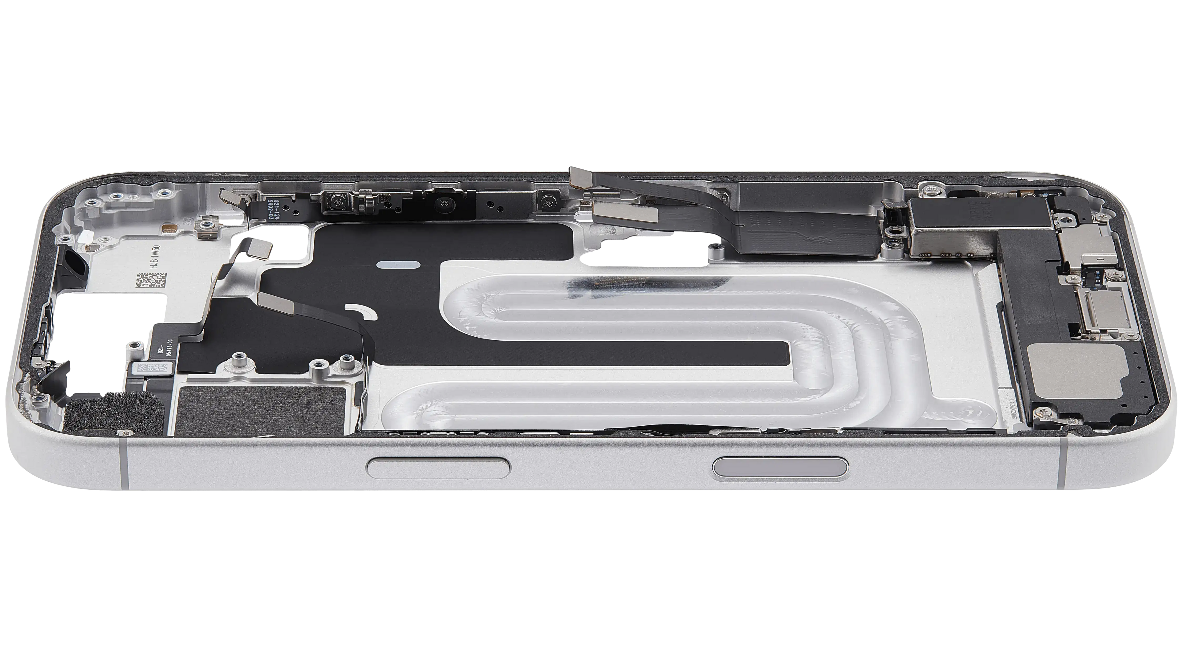 Original Apple-Ausbau B gebraucht – iPhone 17 US Version Rahmen Weiß