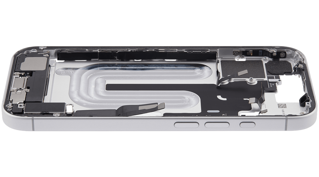 Original Apple-Ausbau B gebraucht – iPhone 17 US Version Rahmen Weiß