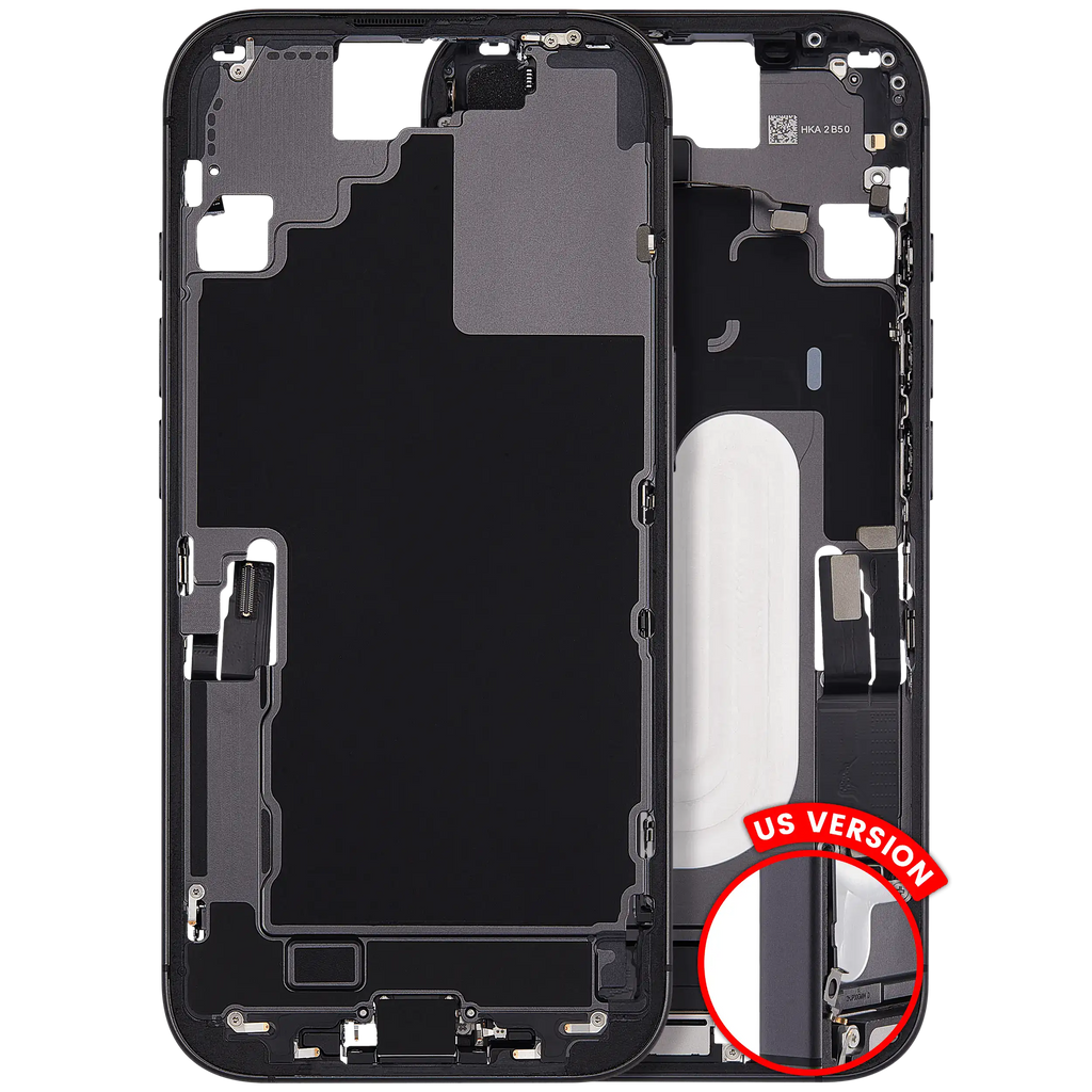 Original Apple-Ausbau B gebraucht – iPhone 17 US Version Rahmen Schwarz
