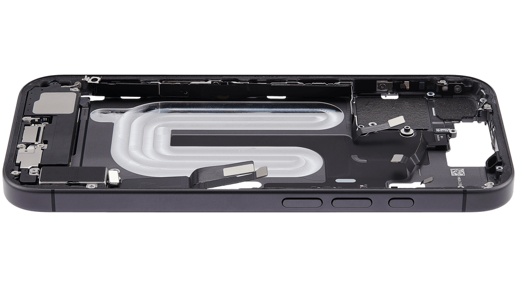 Original Apple-Ausbau B gebraucht – iPhone 17 US Version Rahmen Schwarz