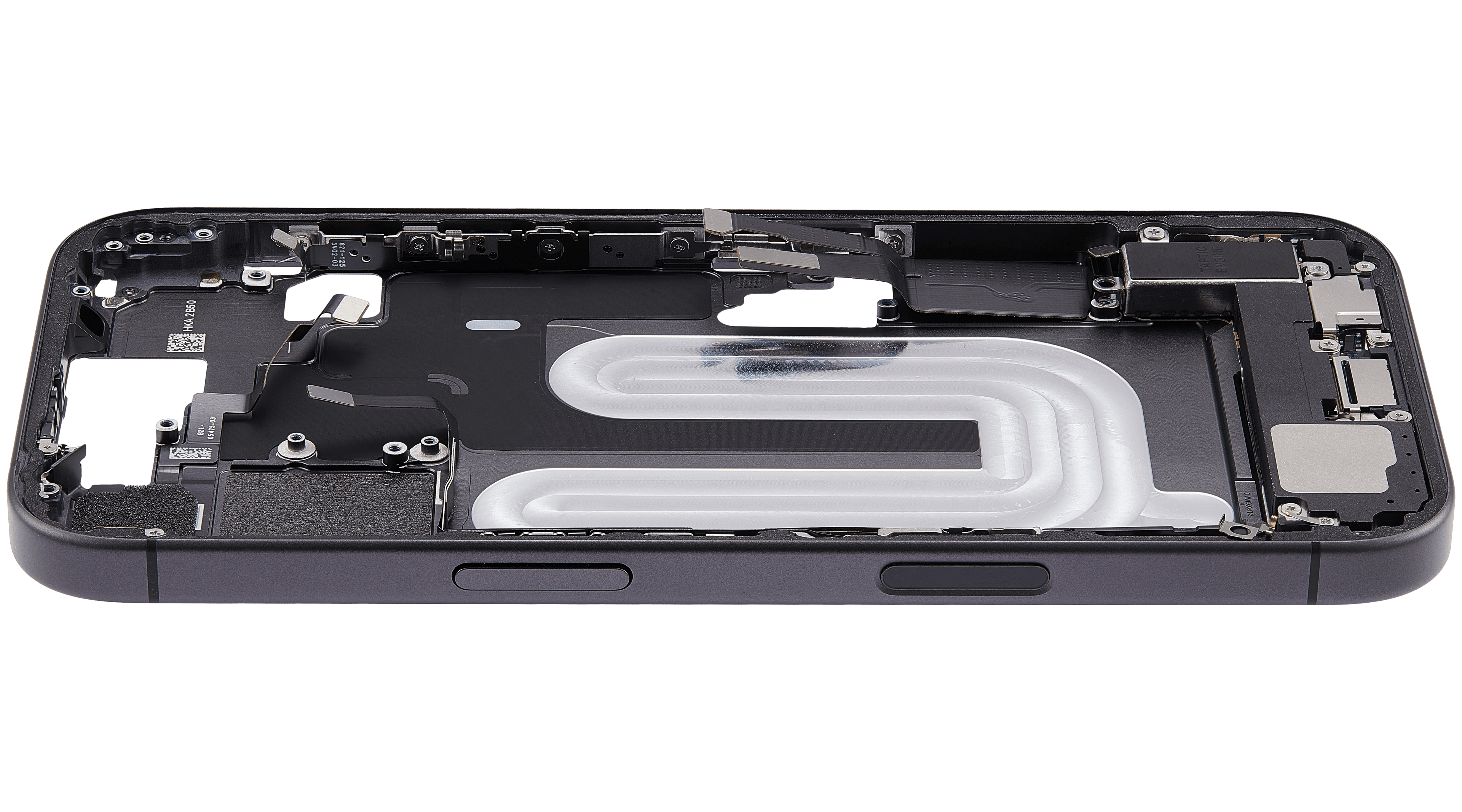 Original Apple-Ausbau B gebraucht – iPhone 17 US Version Rahmen Schwarz