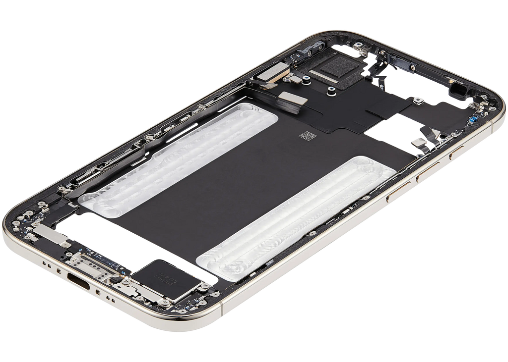 Original Apple-Ausbau C gebraucht – iPhone Air US / EU Version Rahmen Light Gold