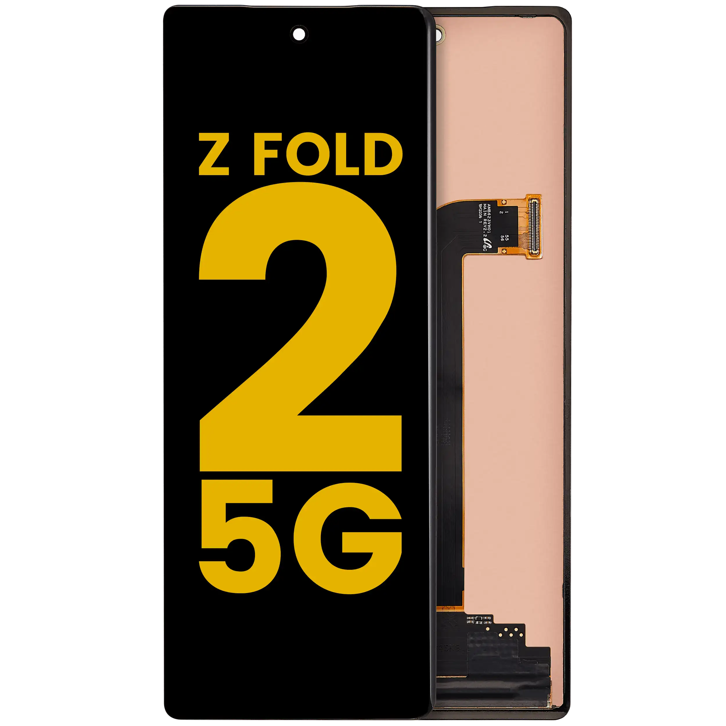 Outer OLED-Display für Samsung Galaxy Z Fold 2 5G (Refurbished) (Alle Farben)
