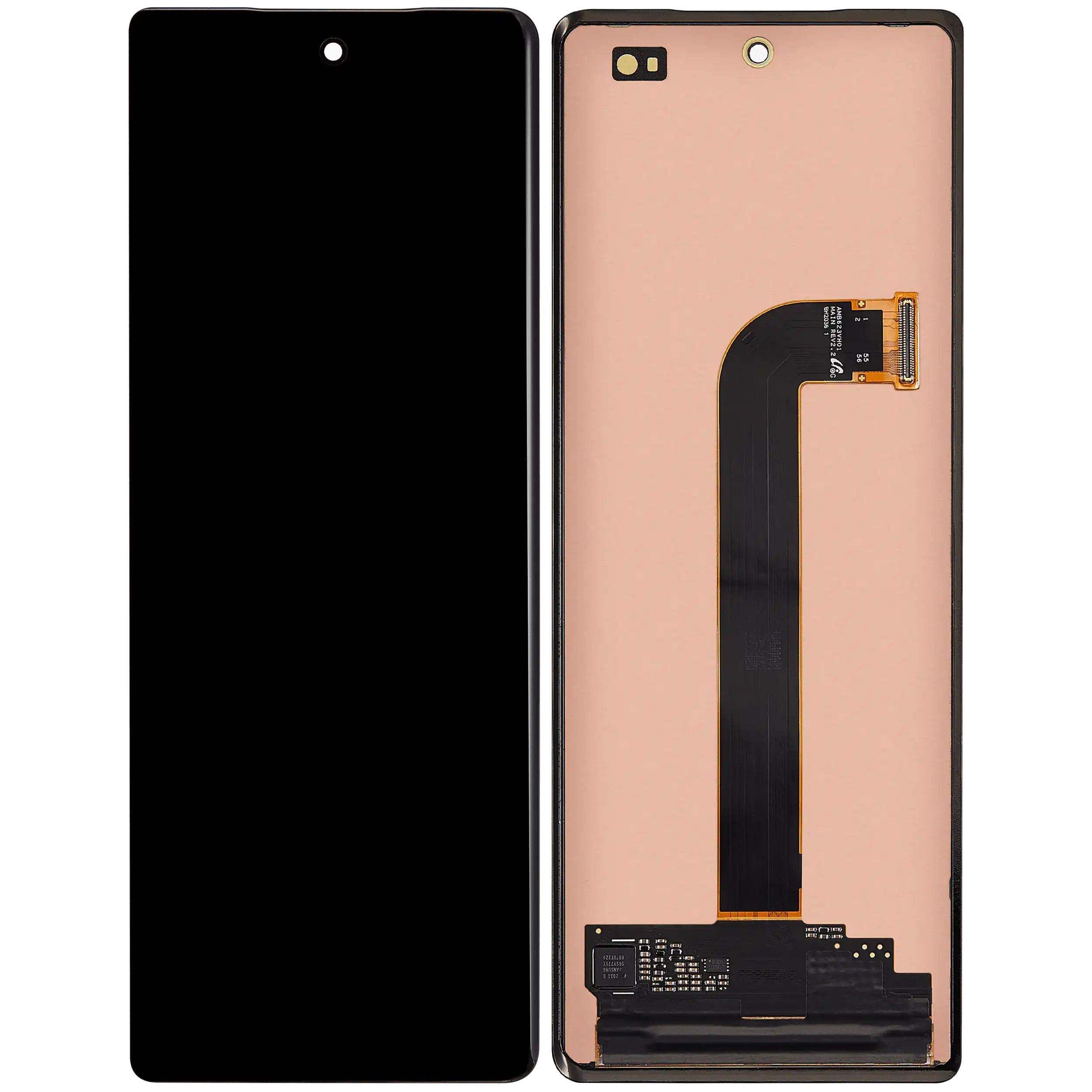Outer OLED-Display für Samsung Galaxy Z Fold 2 5G (Refurbished) (Alle Farben)