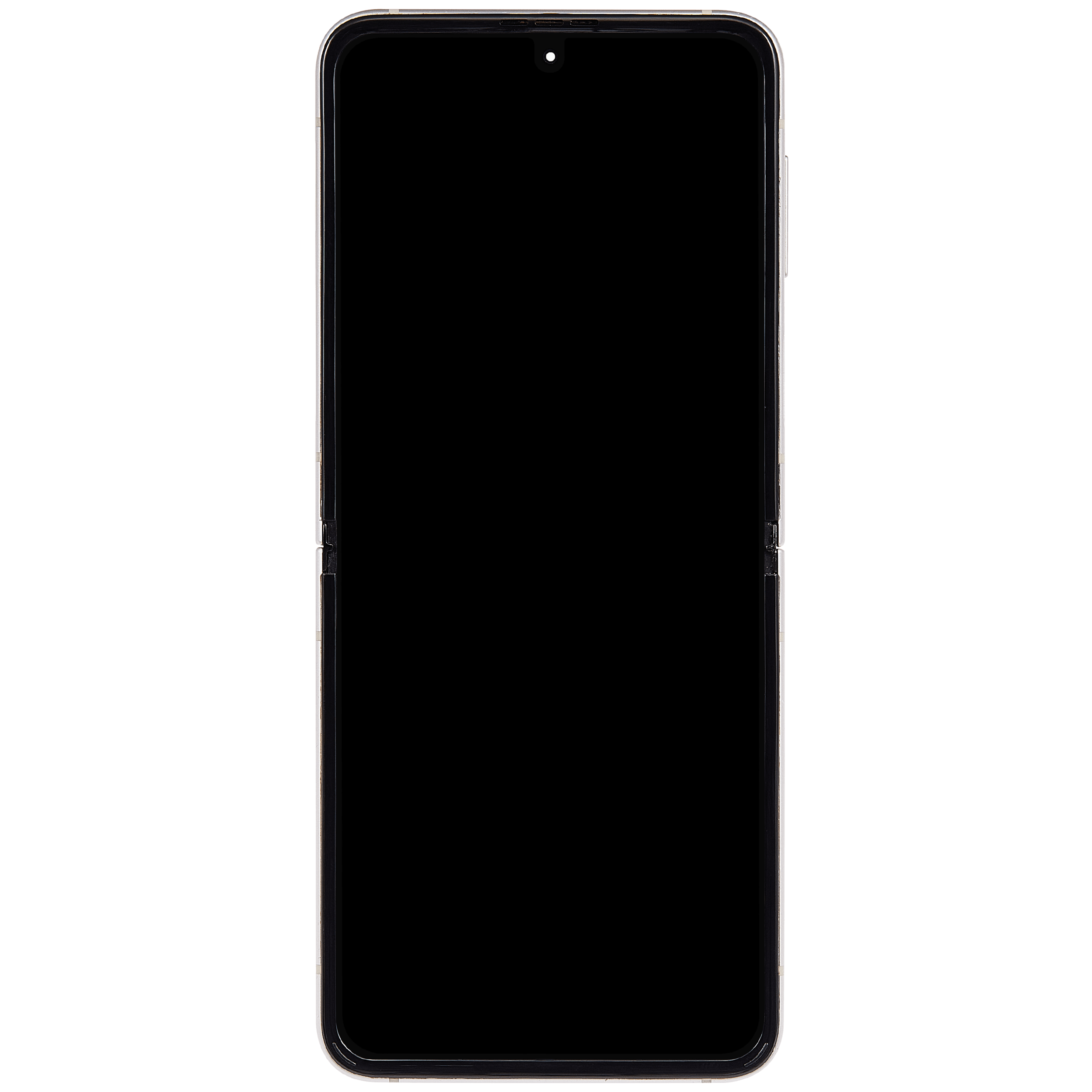 Inner OLED-Display mit Rahmen für Samsung Galaxy Z Flip 3 5G (US & International) (Refurbished) (Weiß)