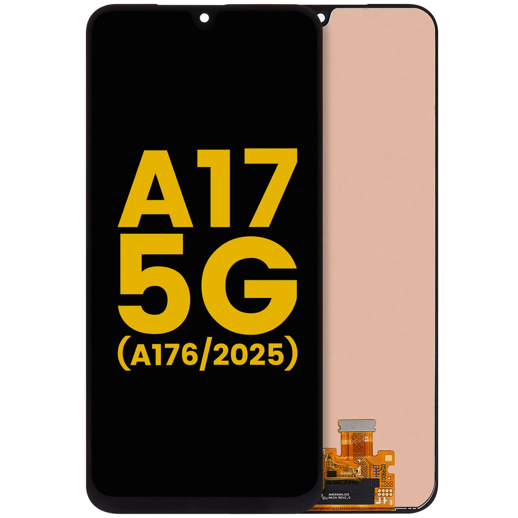 OLED-Display ohne Rahmen für Samsung Galaxy A17 5G (A176 / 2025) (Refurbished) (Alle Farben)