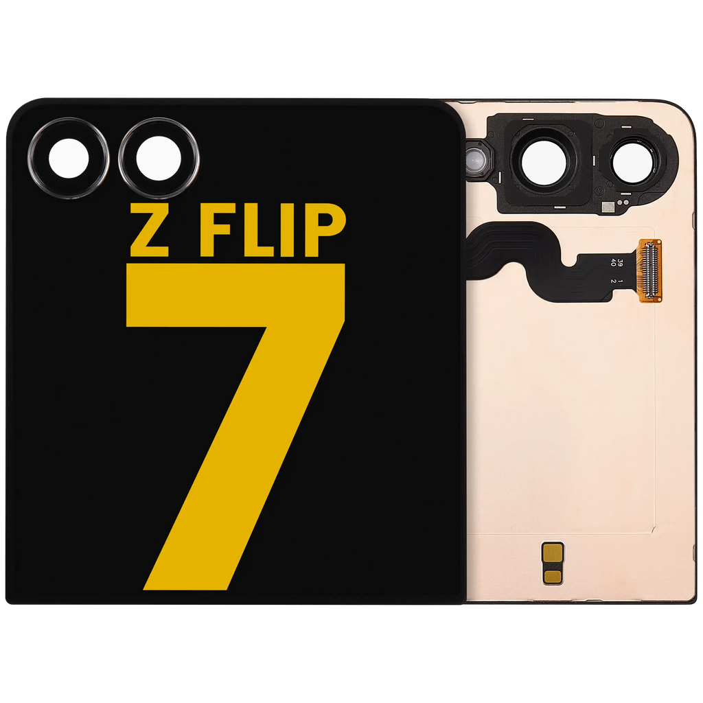 Outer OLED-Display für Samsung Galaxy Z Flip 7 5G (Refurbished) (Schwarz)