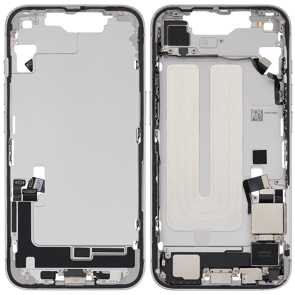 Original Apple-Ausbau B gebraucht – iPhone 16e US Version Rahmen Weiß