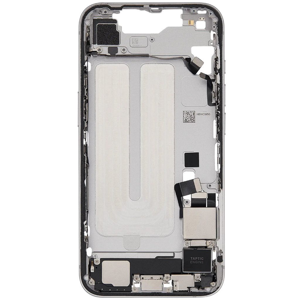 Original Apple-Ausbau B gebraucht – iPhone 16e US Version Rahmen Weiß
