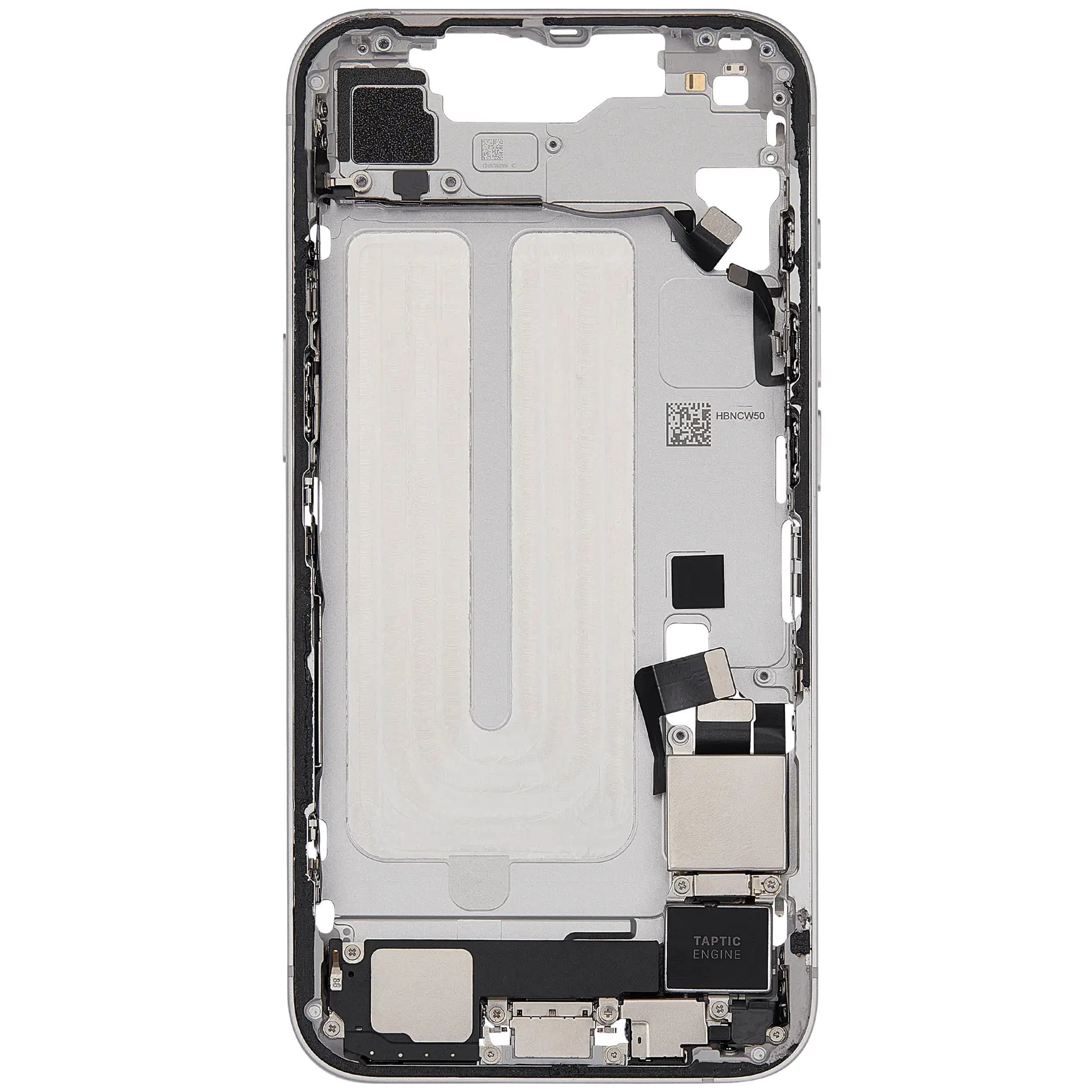 Original Apple-Ausbau B gebraucht – iPhone 16e US Version Rahmen Weiß