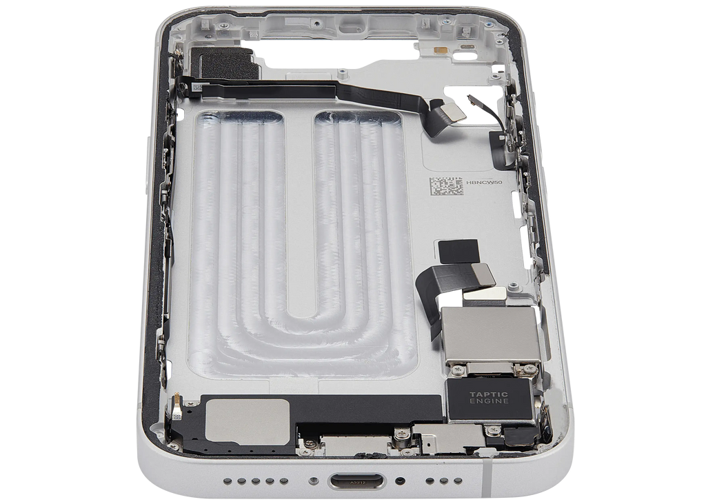 Original Apple-Ausbau B gebraucht – iPhone 16e US Version Rahmen Weiß