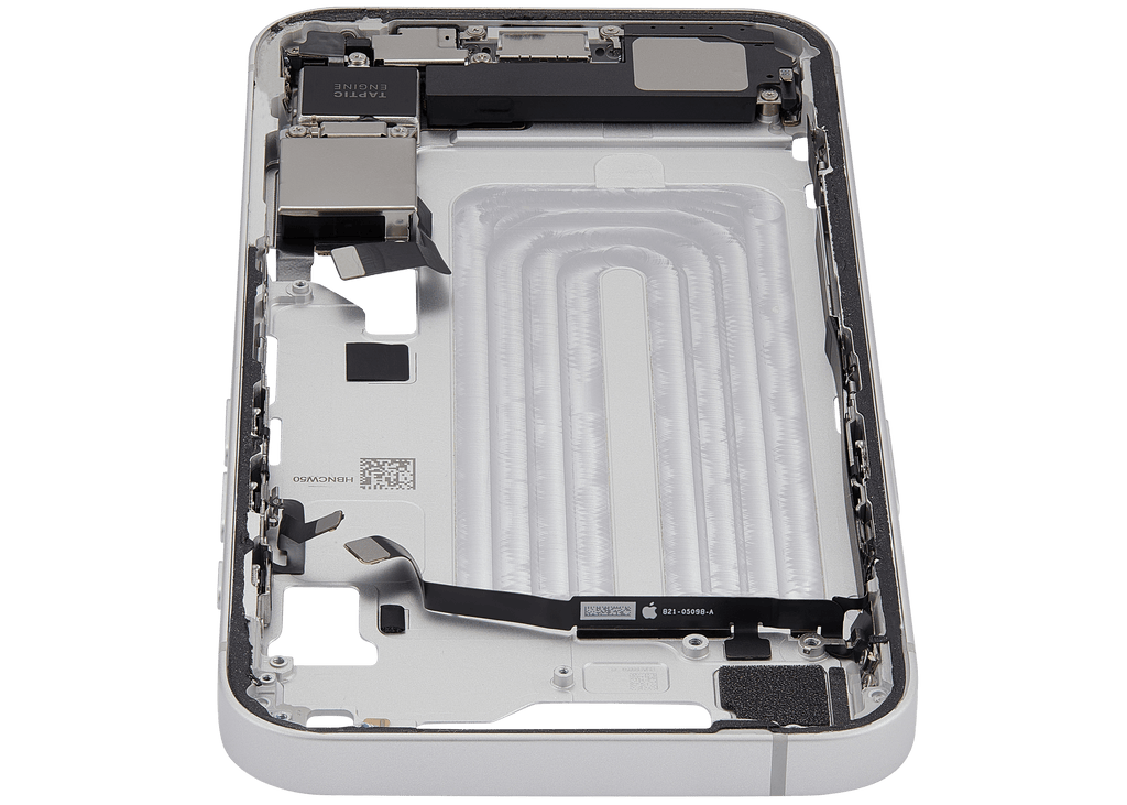 Original Apple-Ausbau B gebraucht – iPhone 16e US Version Rahmen Weiß