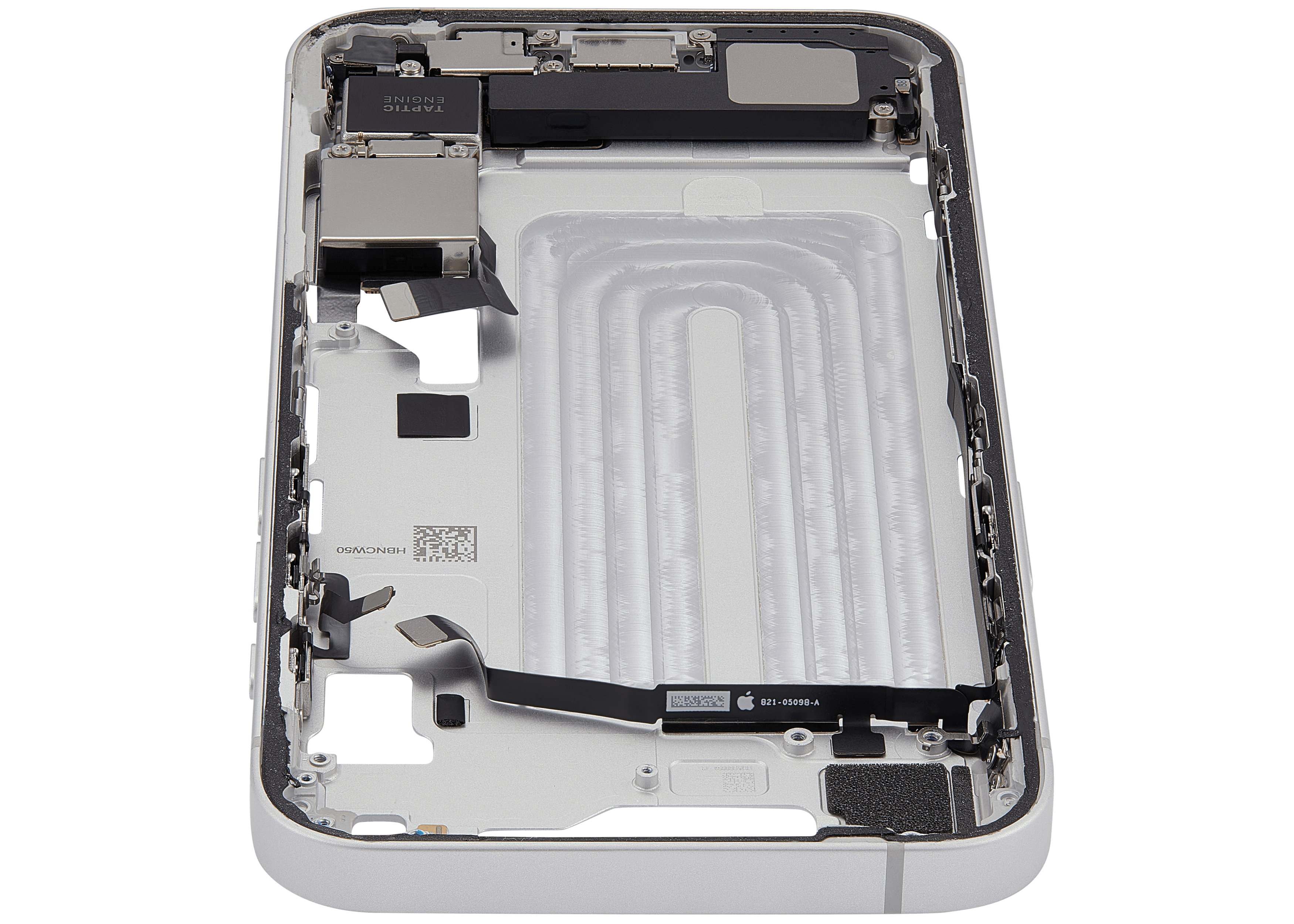 Original Apple-Ausbau B gebraucht – iPhone 16e US Version Rahmen Weiß