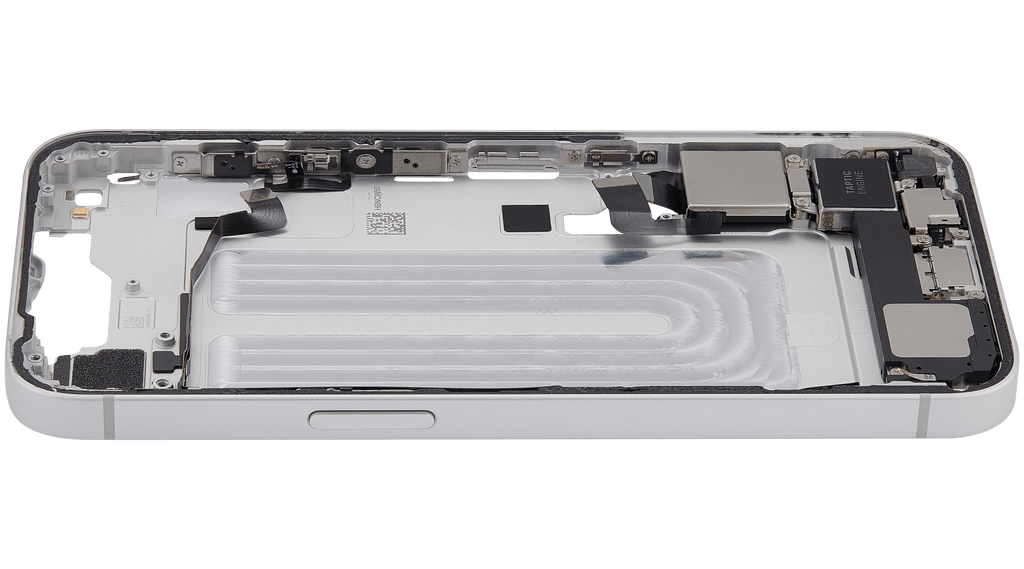 Original Apple-Ausbau B gebraucht – iPhone 16e US Version Rahmen Weiß