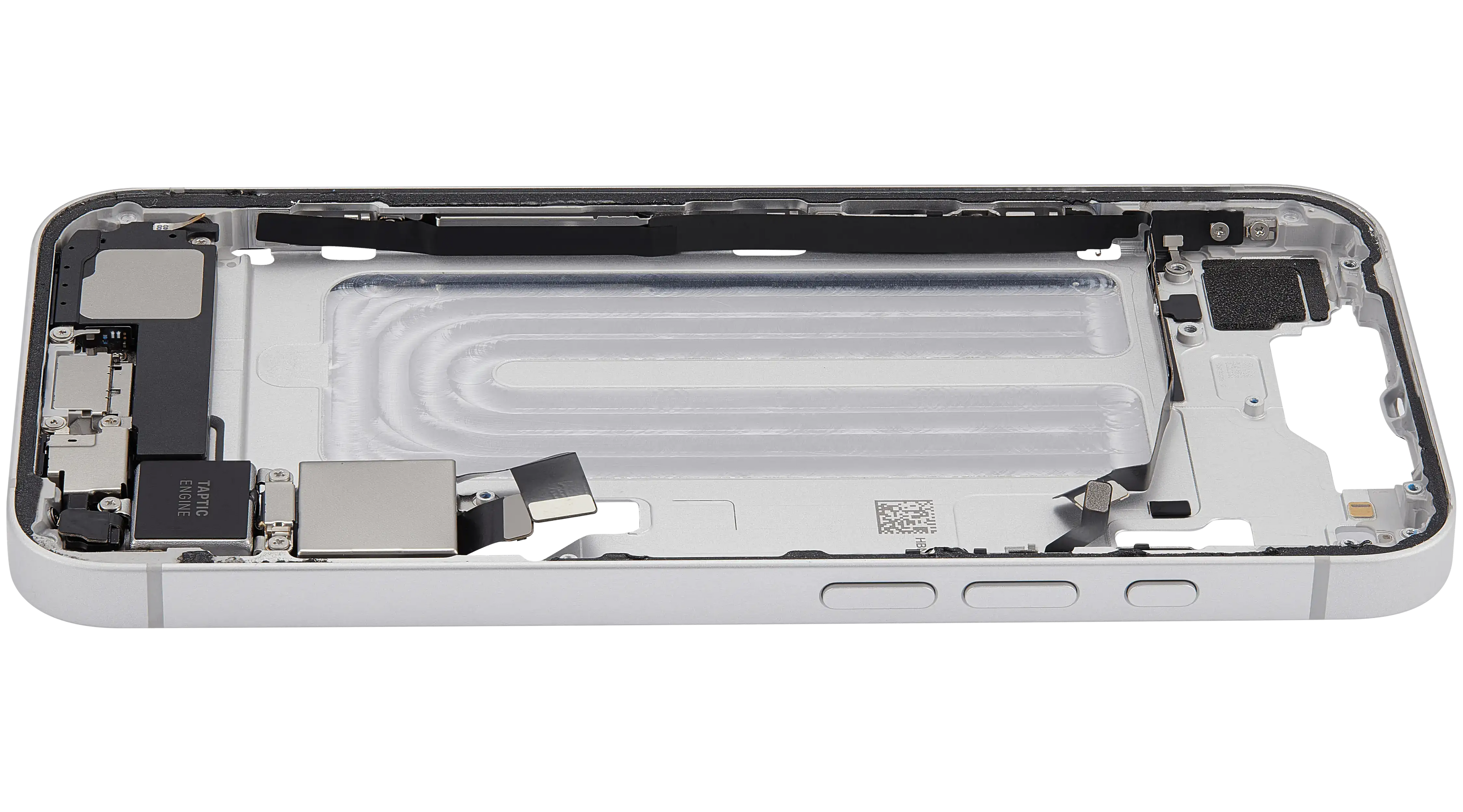 Original Apple-Ausbau B gebraucht – iPhone 16e US Version Rahmen Weiß