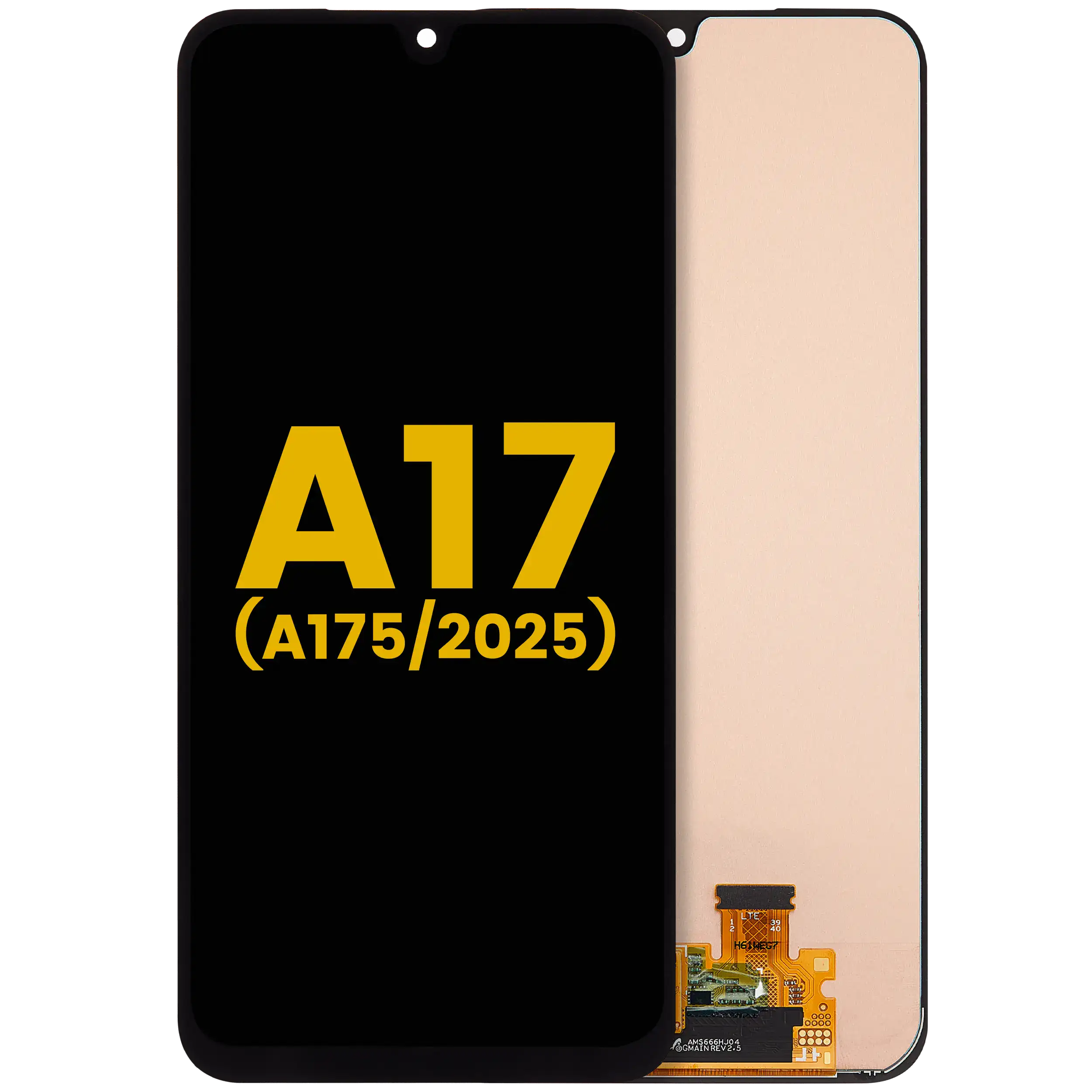 OLED-Display ohne Rahmen Compatible für Samsung Galaxy A17 (A175 / A176 / 2025) (Refurbished) (Alle Farben)