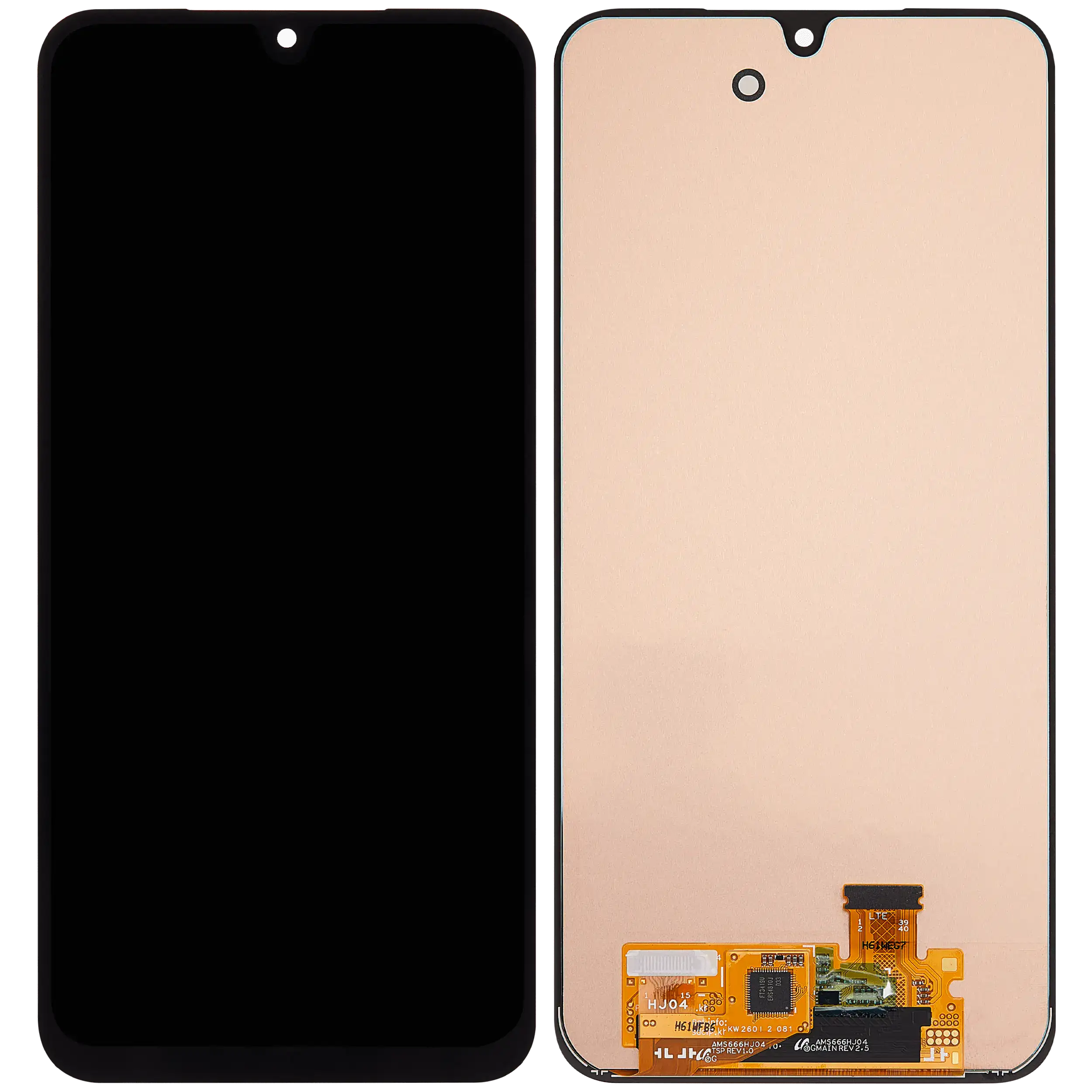 OLED-Display ohne Rahmen Compatible für Samsung Galaxy A17 (A175 / A176 / 2025) (Refurbished) (Alle Farben)
