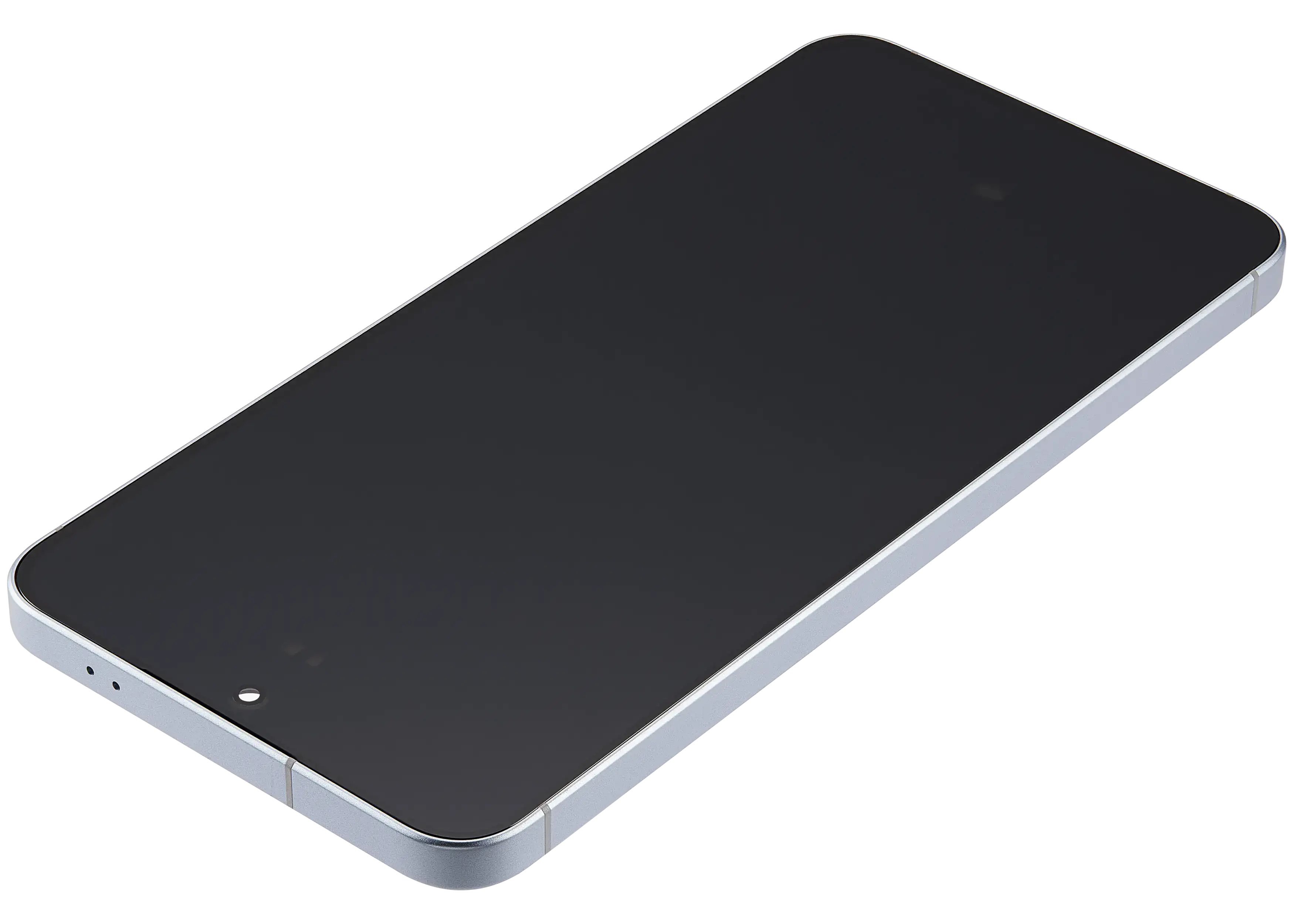 OLED-Display mit Rahmen für Samsung Galaxy A57 5G (A576 / 2026) (Refurbished) (Icyblue)