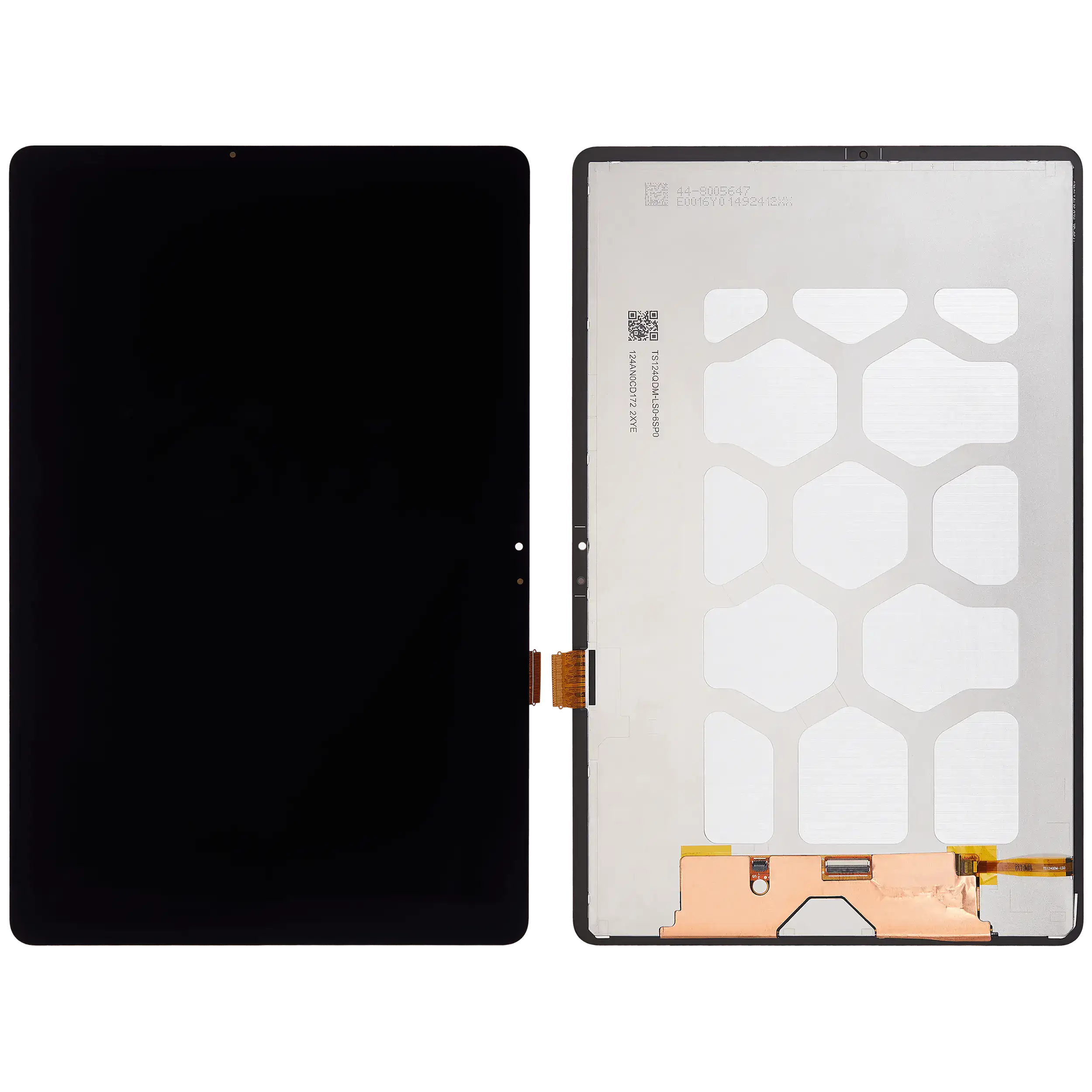 LCD-Display ohne Rahmen für Samsung Galaxy Tab S7 FE 12.4"(T730 / T733 / T735 / T736) (2021) (Aftermarket) (Schwarz)