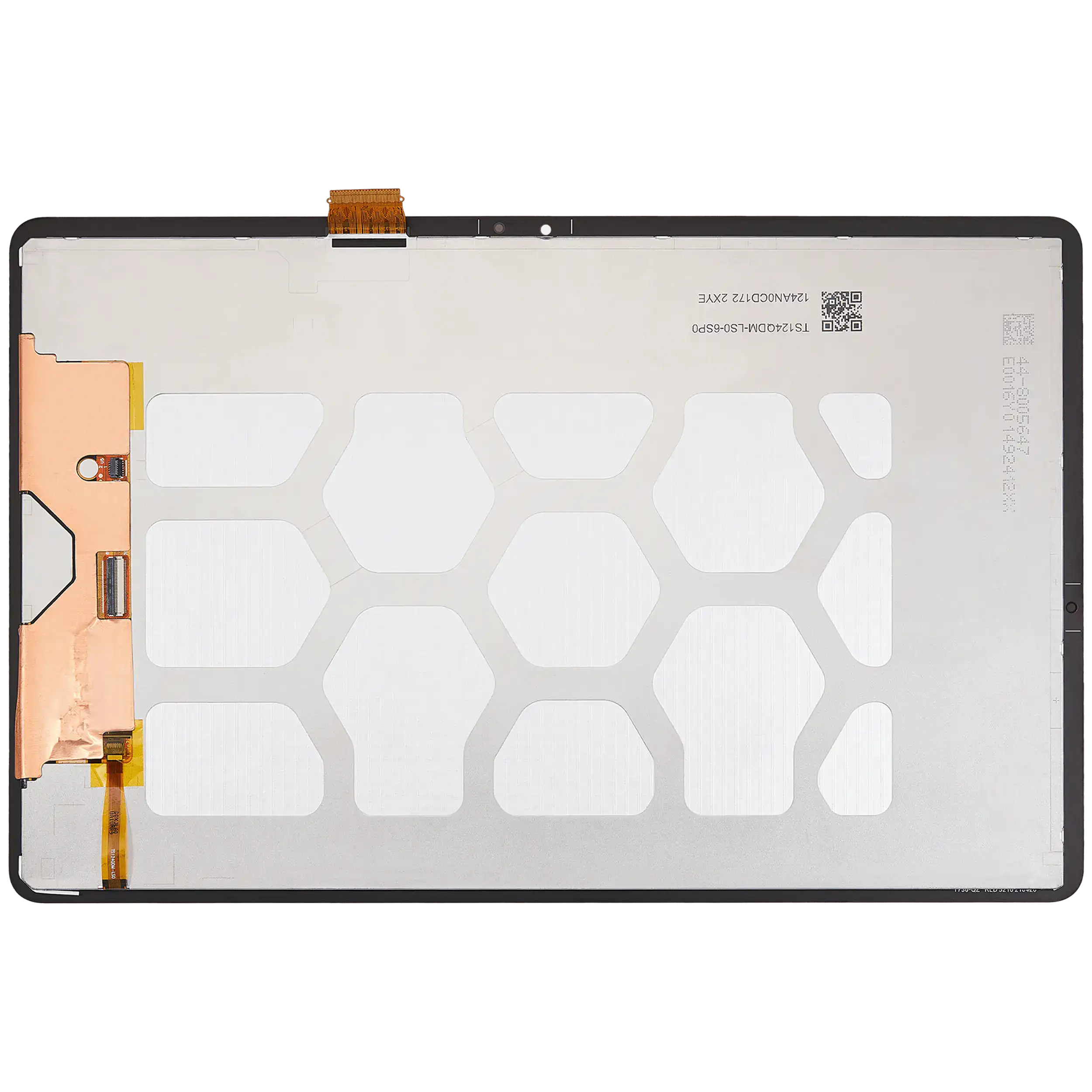 LCD-Display ohne Rahmen für Samsung Galaxy Tab S7 FE 12.4"(T730 / T733 / T735 / T736) (2021) (Aftermarket) (Schwarz)