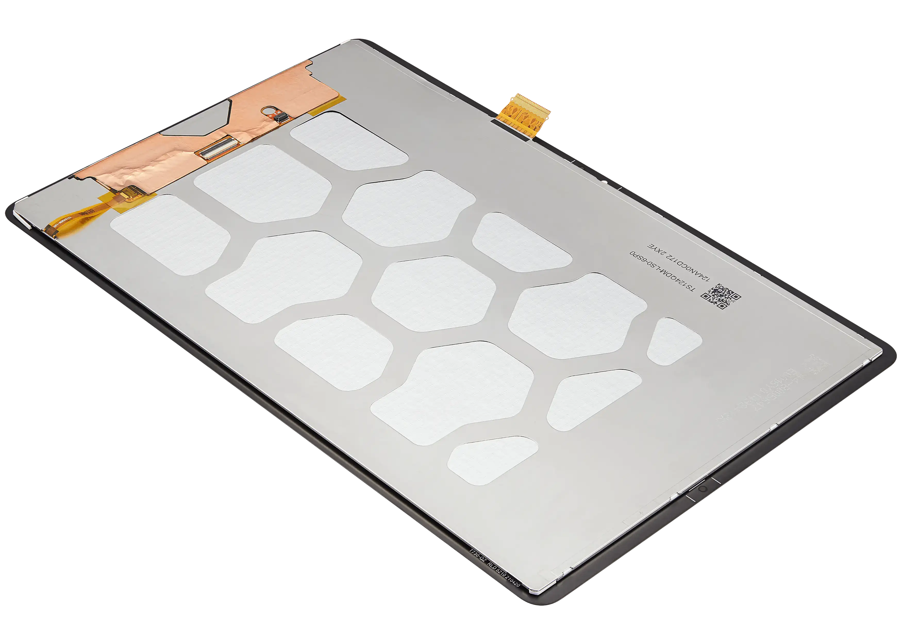 LCD-Display ohne Rahmen für Samsung Galaxy Tab S7 FE 12.4"(T730 / T733 / T735 / T736) (2021) (Aftermarket) (Schwarz)