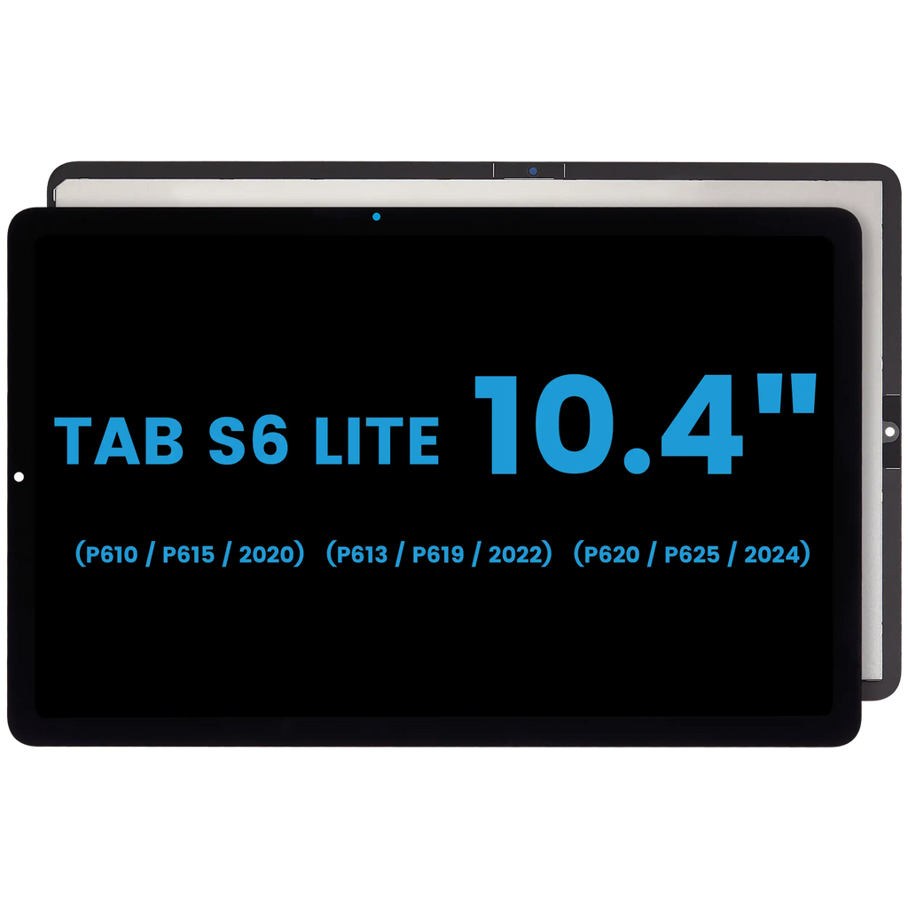 LCD-Display ohne Rahmen für Samsung Galaxy Tab S6 Lite 10.4" (P610 / P615) (2020) / Tab S6 Lite (P613 / P619) (2022) / Tab S6 Lite 10.4" (P620 / P625) (2024) (Aftermarket) (Alle Farben)