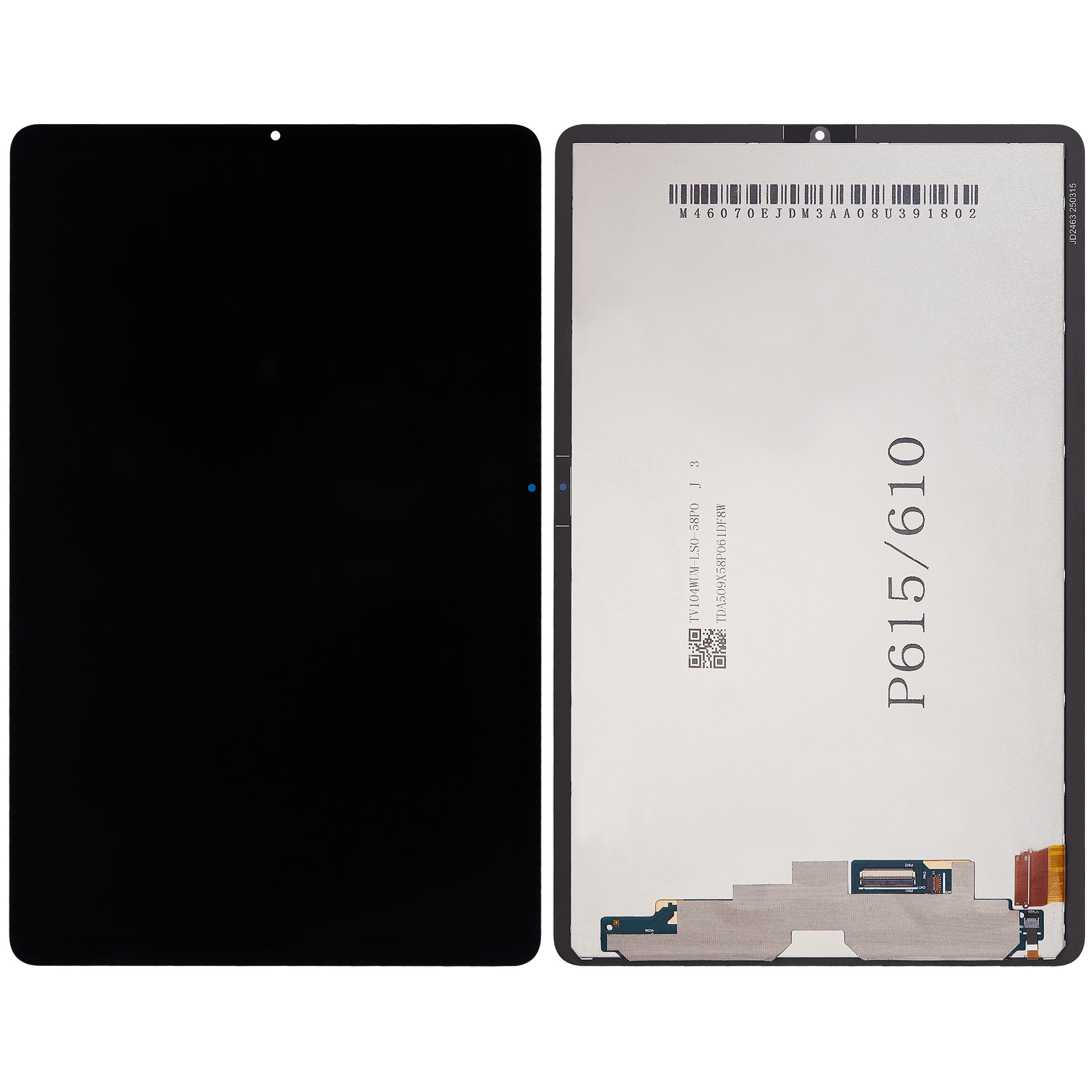 LCD-Display ohne Rahmen für Samsung Galaxy Tab S6 Lite 10.4" (P610 / P615) (2020) / Tab S6 Lite (P613 / P619) (2022) / Tab S6 Lite 10.4" (P620 / P625) (2024) (Aftermarket) (Alle Farben)