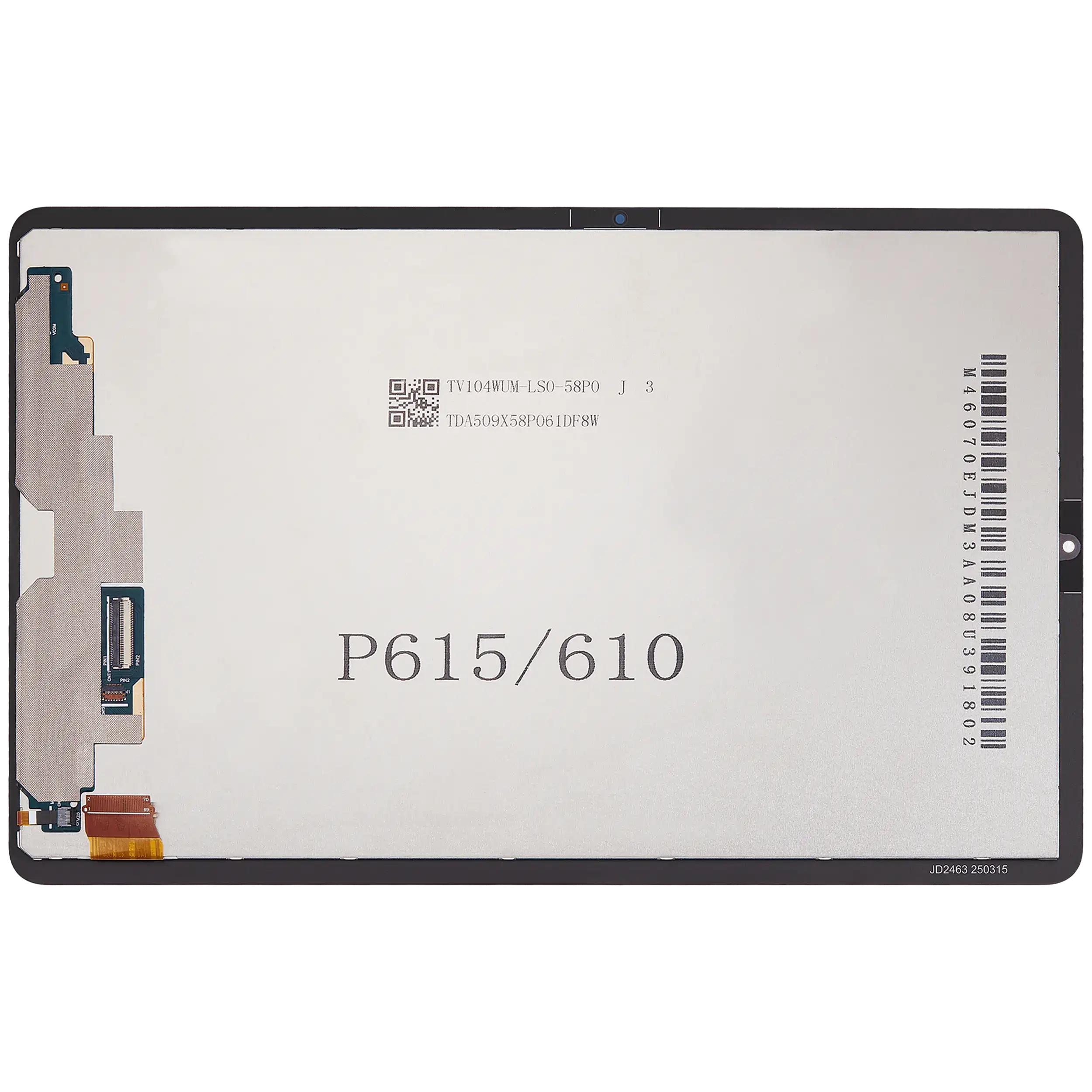 LCD-Display ohne Rahmen für Samsung Galaxy Tab S6 Lite 10.4" (P610 / P615) (2020) / Tab S6 Lite (P613 / P619) (2022) / Tab S6 Lite 10.4" (P620 / P625) (2024) (Aftermarket) (Alle Farben)