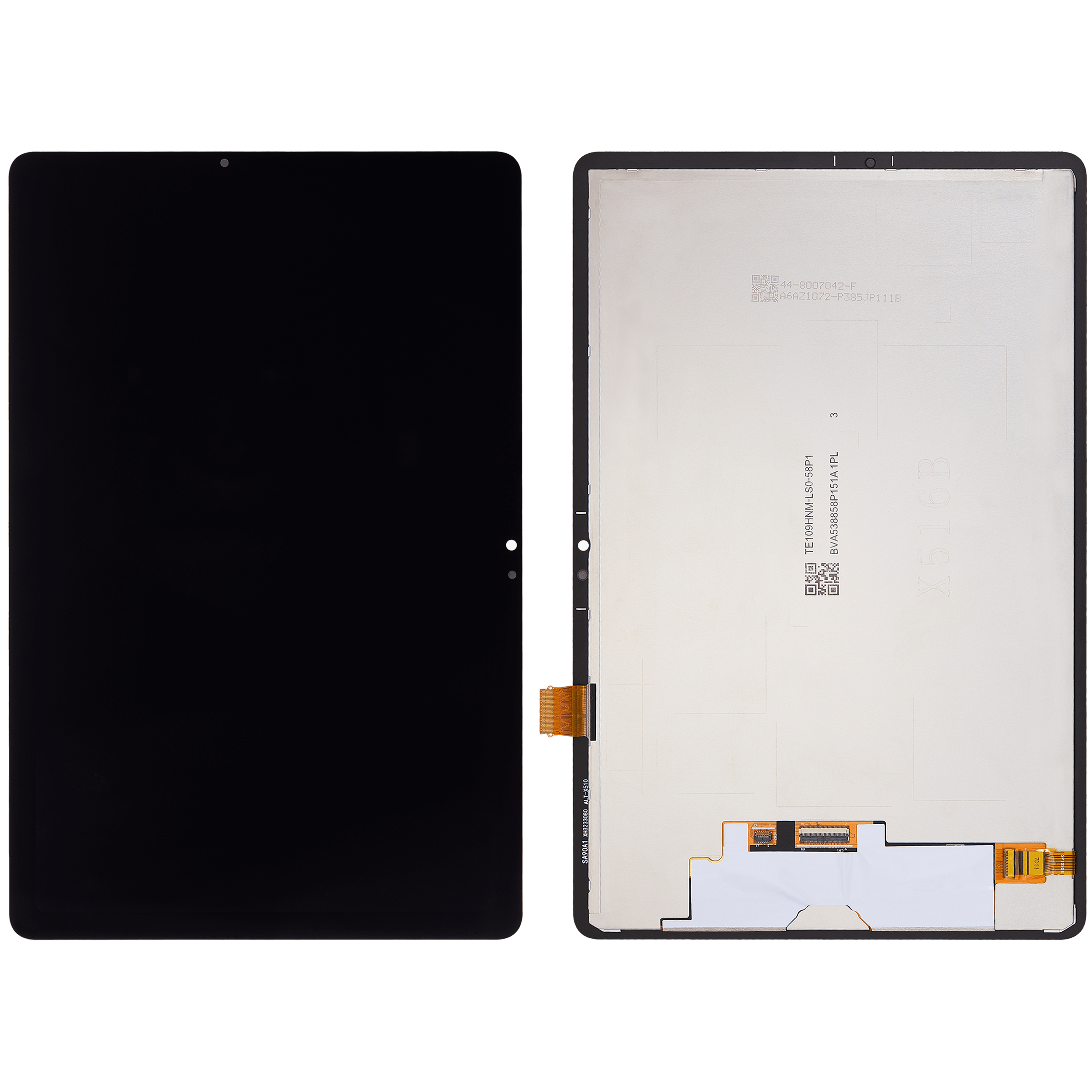LCD-Display ohne Rahmen für Samsung Galaxy Tab S9 FE 10.9" (X510 / X516) (2023) (Aftermarket) (Schwarz)