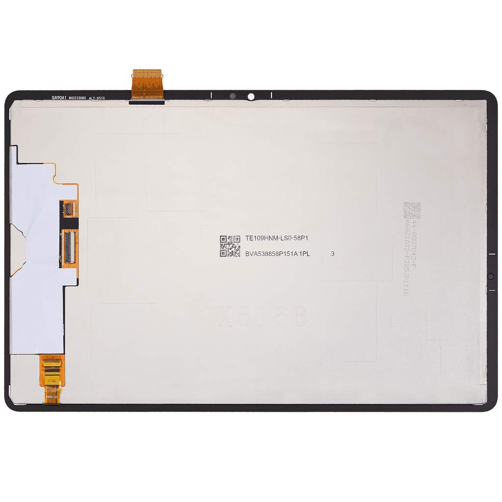 LCD-Display ohne Rahmen für Samsung Galaxy Tab S9 FE 10.9" (X510 / X516) (2023) (Aftermarket) (Schwarz)
