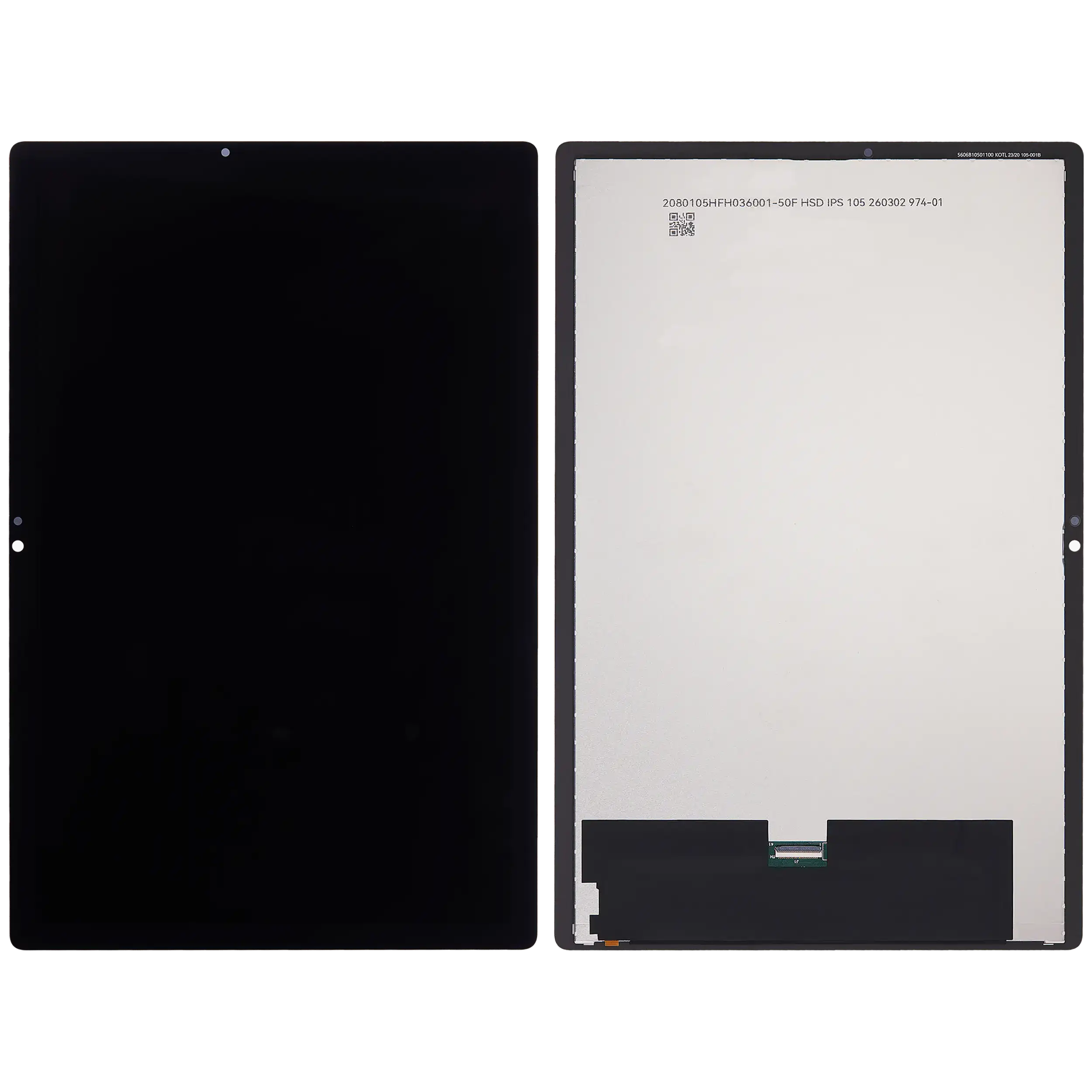LCD-Display ohne Rahmen für Samsung Galaxy Tab A8 10.5" (2021) (X200 / X205) (Aftermarket) (Schwarz)