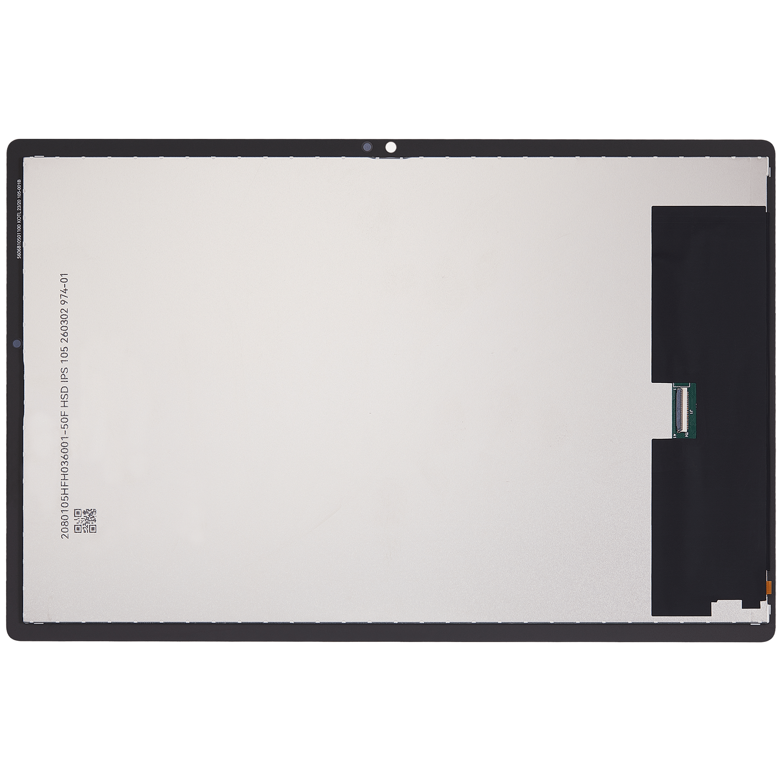 LCD-Display ohne Rahmen für Samsung Galaxy Tab A8 10.5" (2021) (X200 / X205) (Aftermarket) (Schwarz)