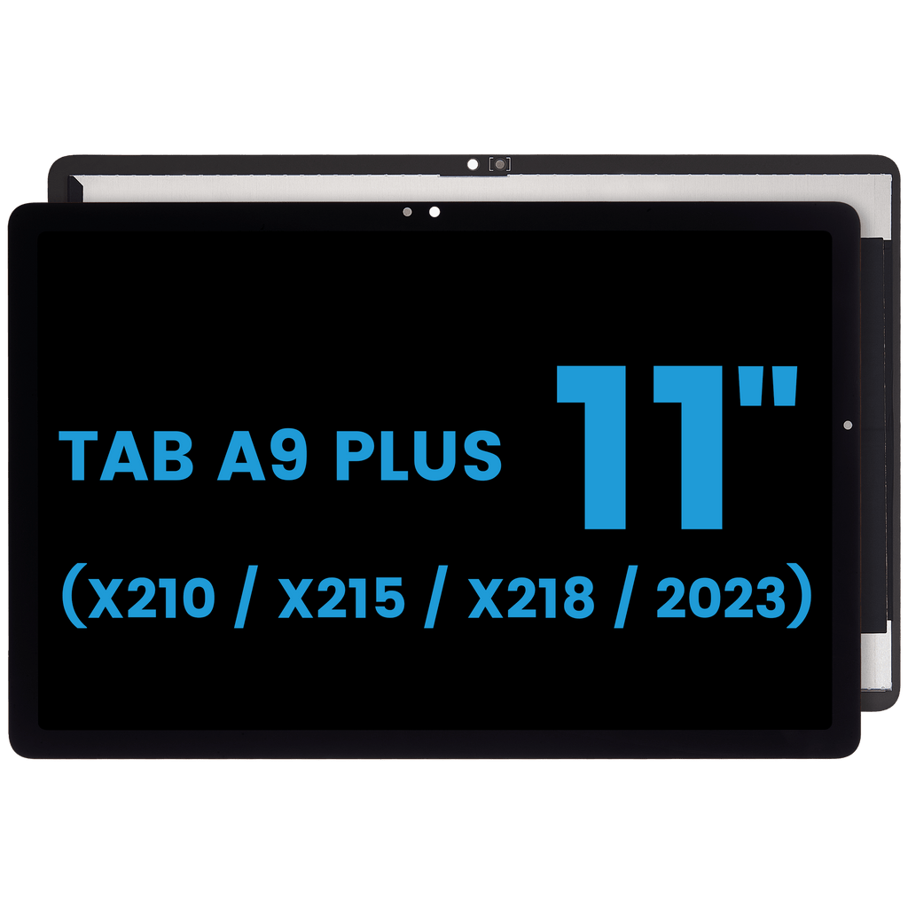 LCD-Display ohne Rahmen für Samsung Galaxy Tab A9 Plus 11.0" (X210 / X215 / X218) (2023) (Aftermarket) (Schwarz)