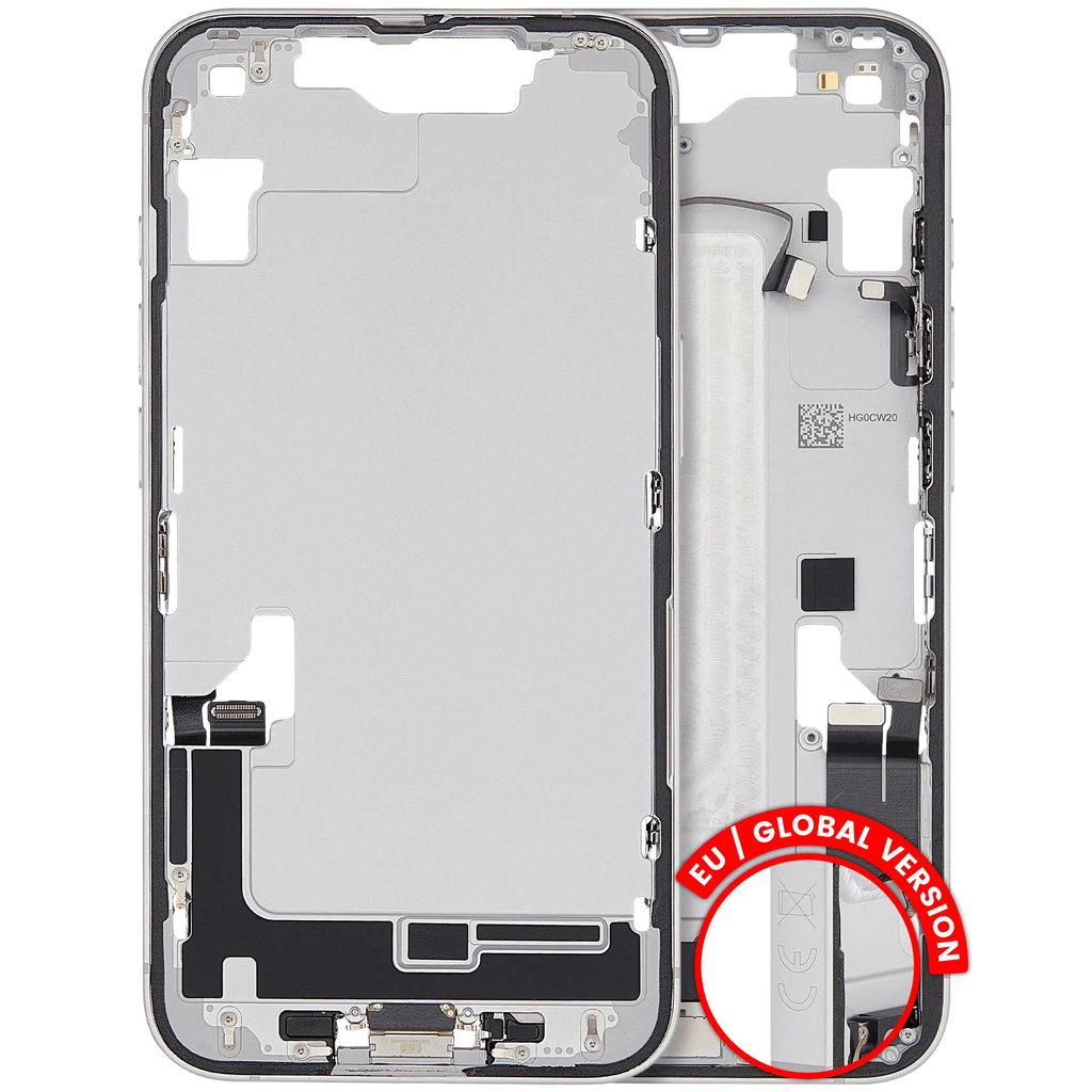 Original Apple-Ausbau A gebraucht – iPhone 16e EU / Global Version Rahmen Weiß