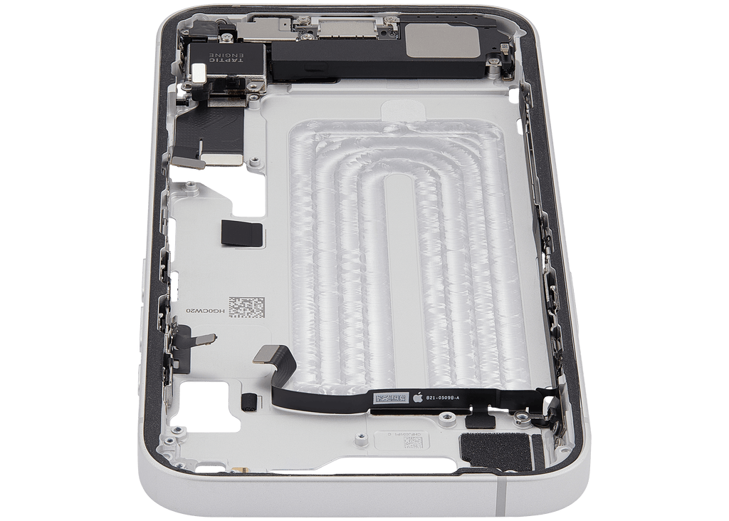 Original Apple-Ausbau A gebraucht – iPhone 16e EU / Global Version Rahmen Weiß
