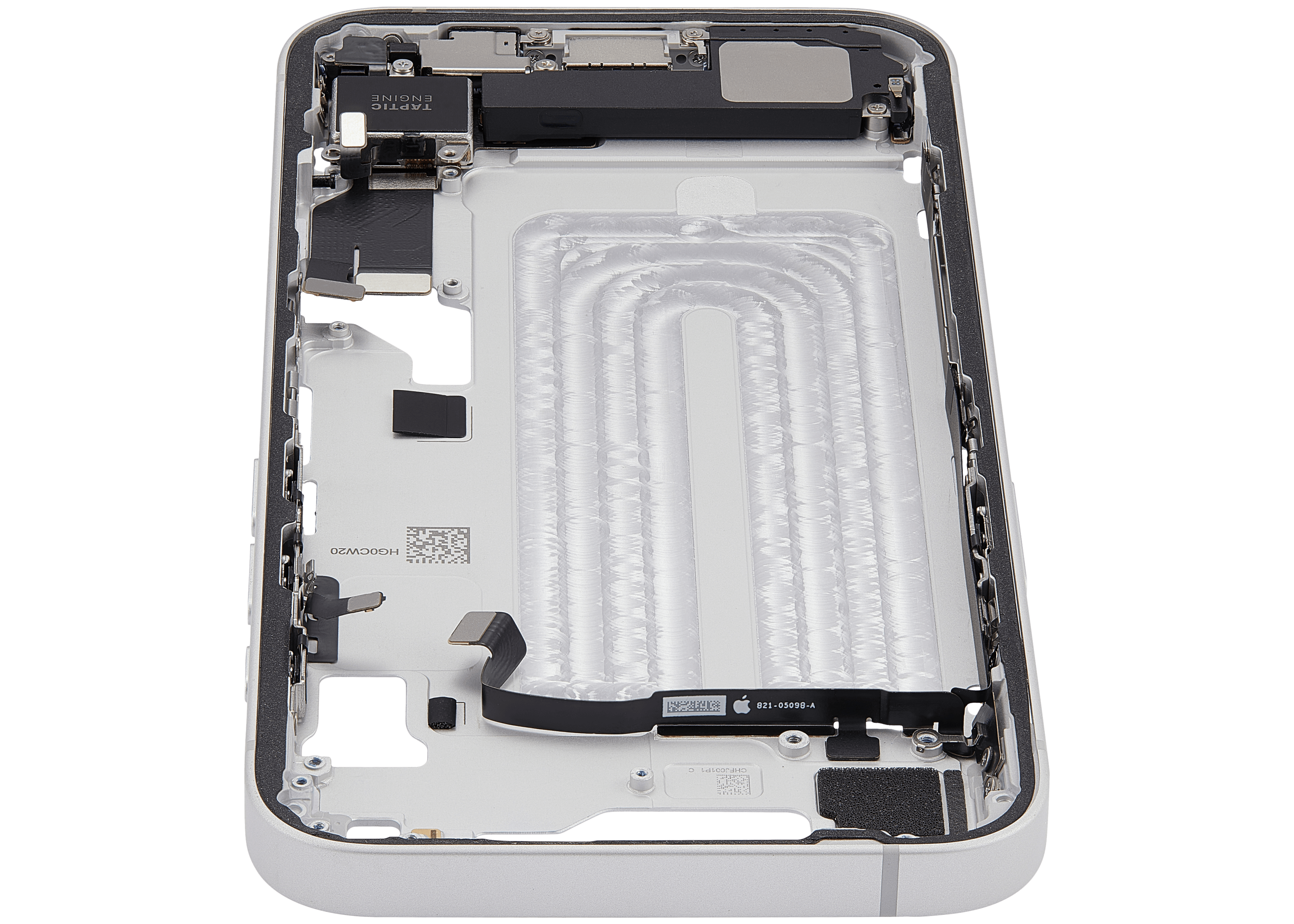 Original Apple-Ausbau A gebraucht – iPhone 16e EU / Global Version Rahmen Weiß