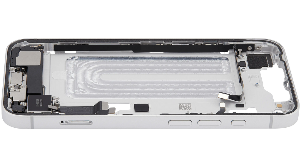 Original Apple-Ausbau A gebraucht – iPhone 16e EU / Global Version Rahmen Weiß