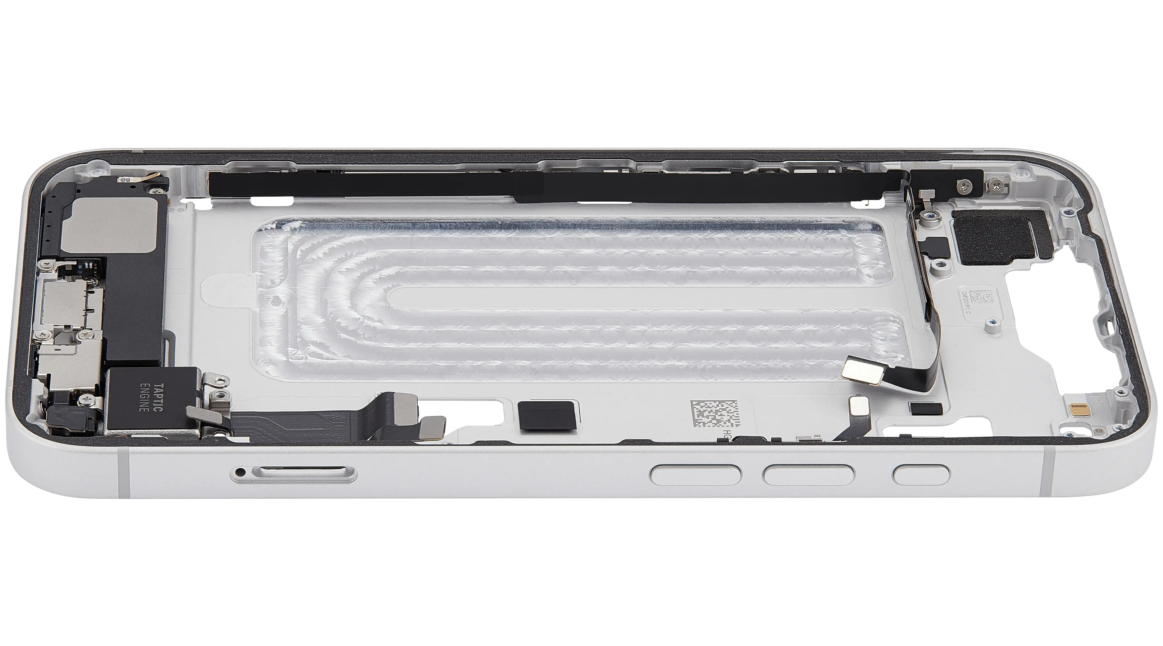 Original Apple-Ausbau A gebraucht – iPhone 16e EU / Global Version Rahmen Weiß