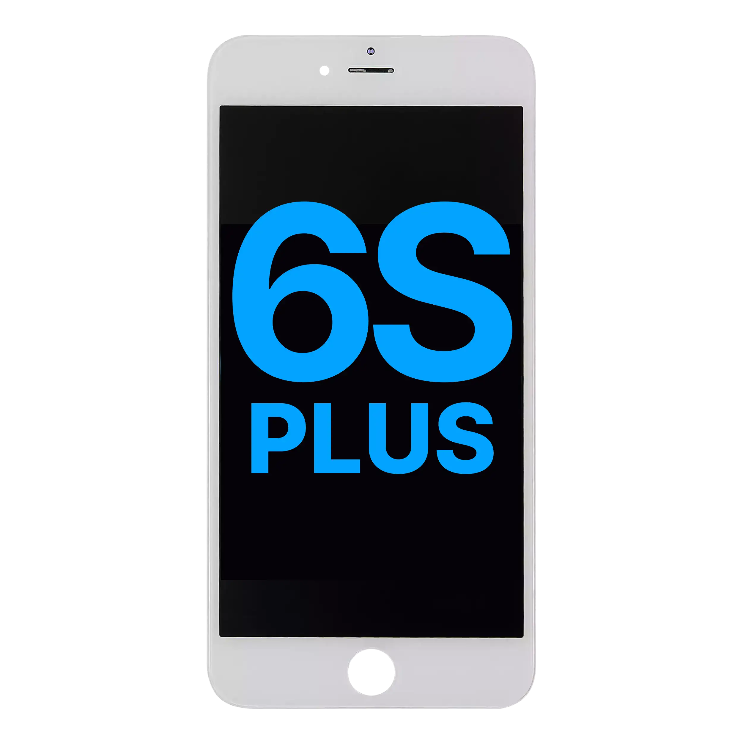 LCD Display with Steel Plate for iPhone 6S Plus (Aftermarket) – White