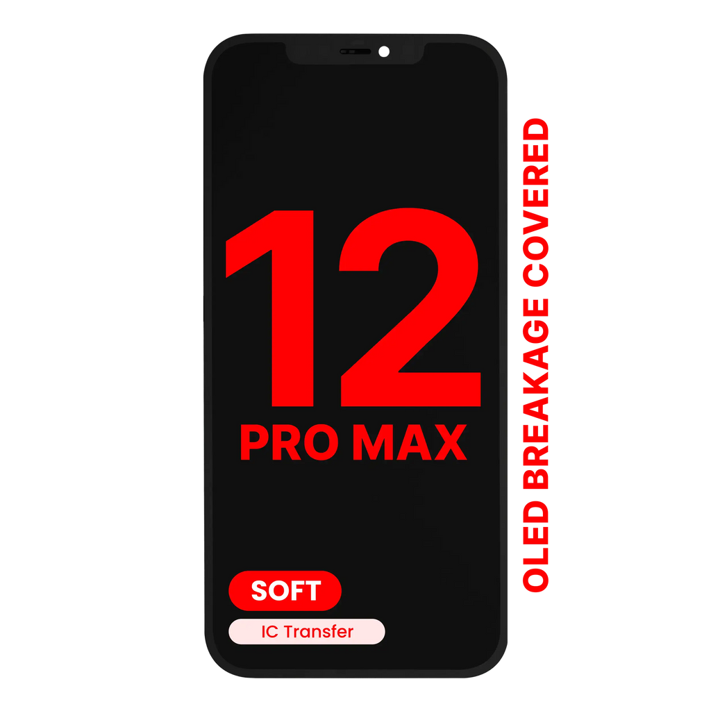 OLED-Display für iPhone 12 Pro Max (Aftermarket Pro: XO7 Soft)