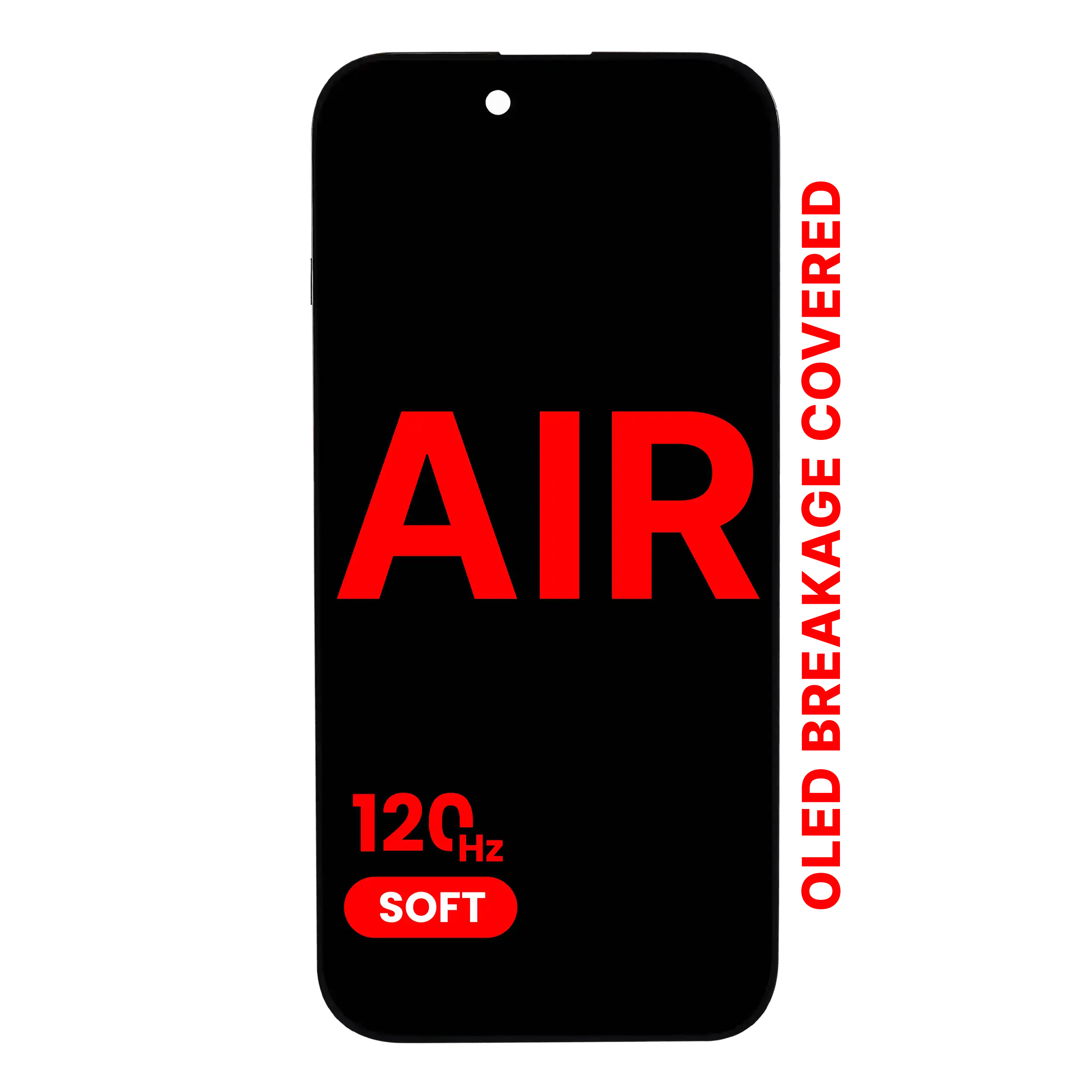 OLED-Display für iPhone Air (Aftermarket Pro: XO7 Soft) (120Hz)