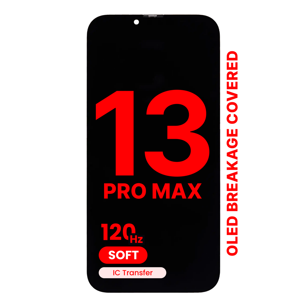 OLED-Display für iPhone 13 Pro Max (Aftermarket Pro: XO7 Soft)