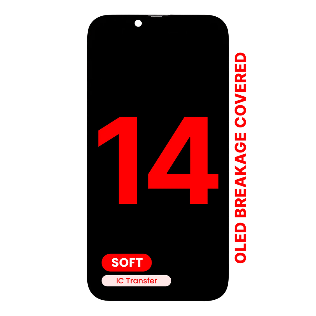 OLED-Display für iPhone 14 (Aftermarket Pro: XO7 Soft)