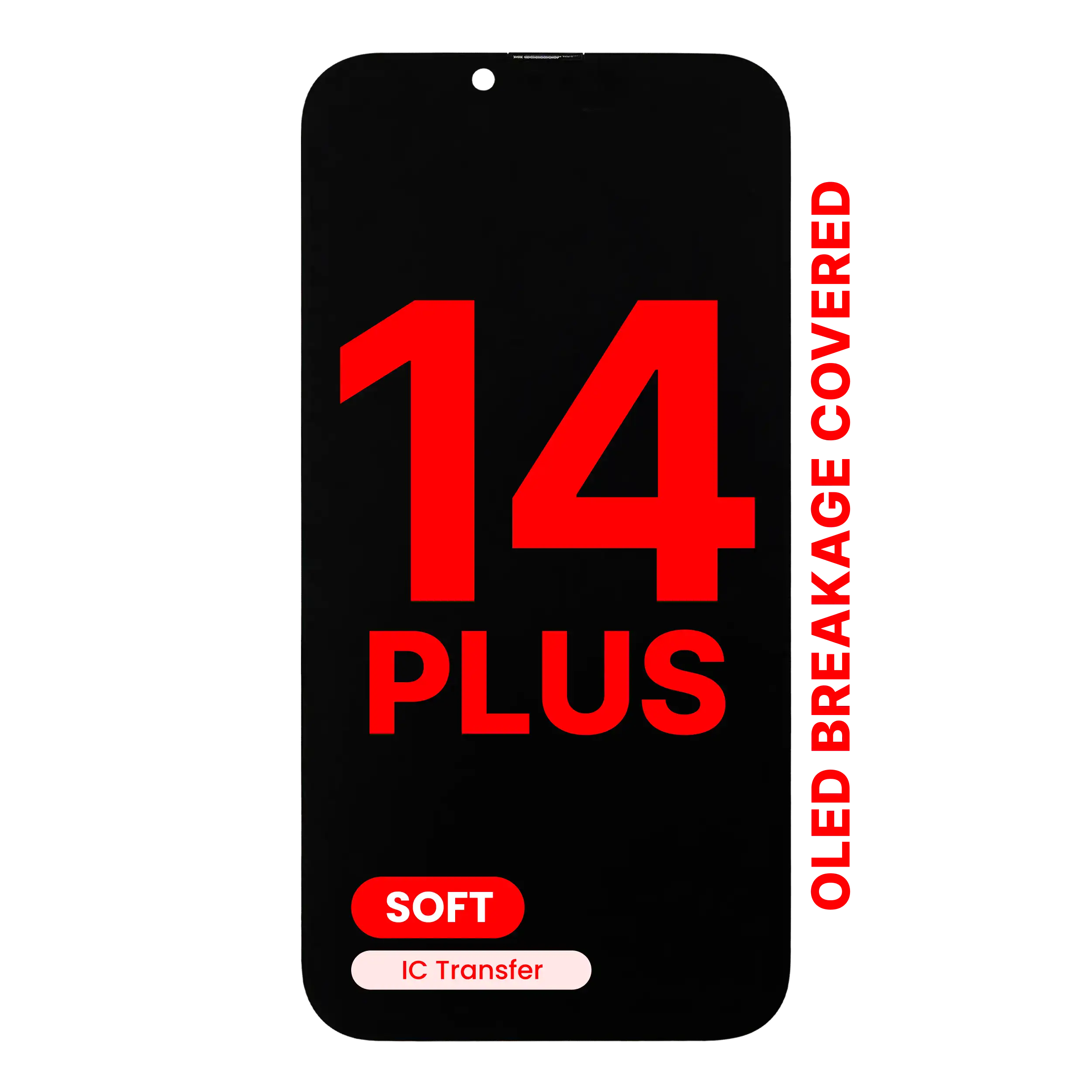 OLED-Display für iPhone 14 Plus (Aftermarket Pro: XO7 Soft)