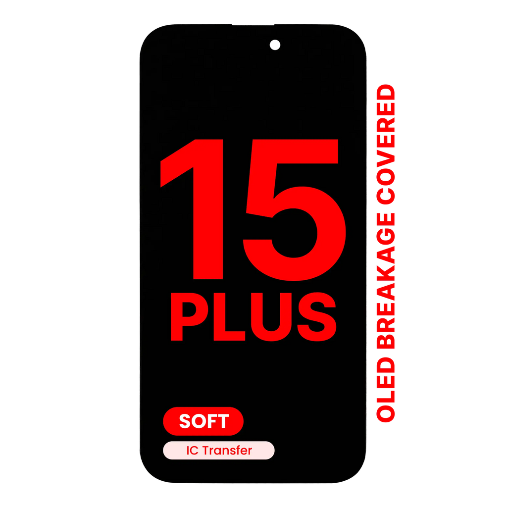 OLED-Display für iPhone 15 Plus (Aftermarket Pro: XO7 Soft)
