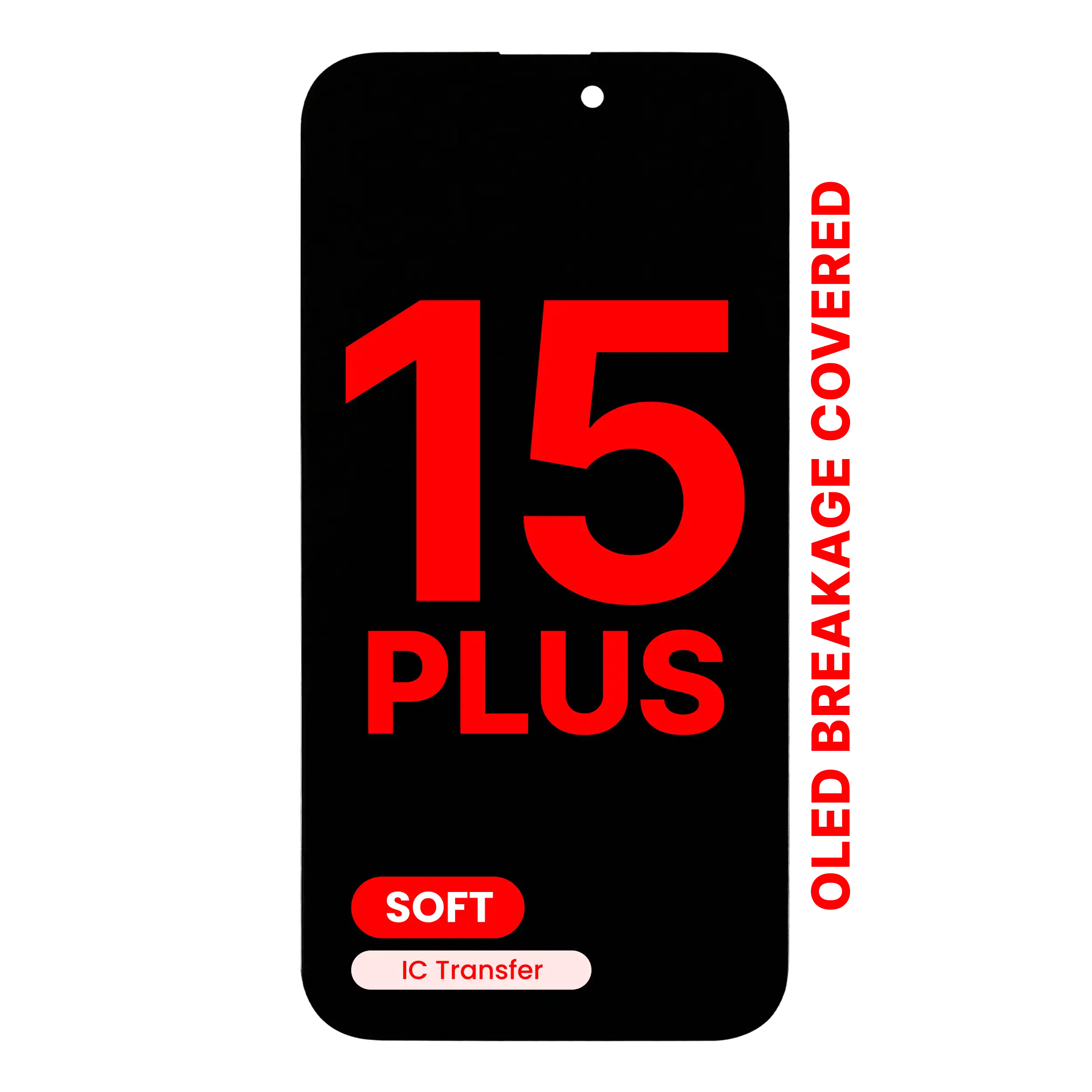OLED-Display für iPhone 15 Plus (Aftermarket Pro: XO7 Soft)
