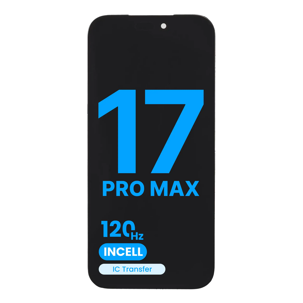 LCD-Display für iPhone 17 Pro Max (Aftermarket: AQ7 / Incell) (120Hz)